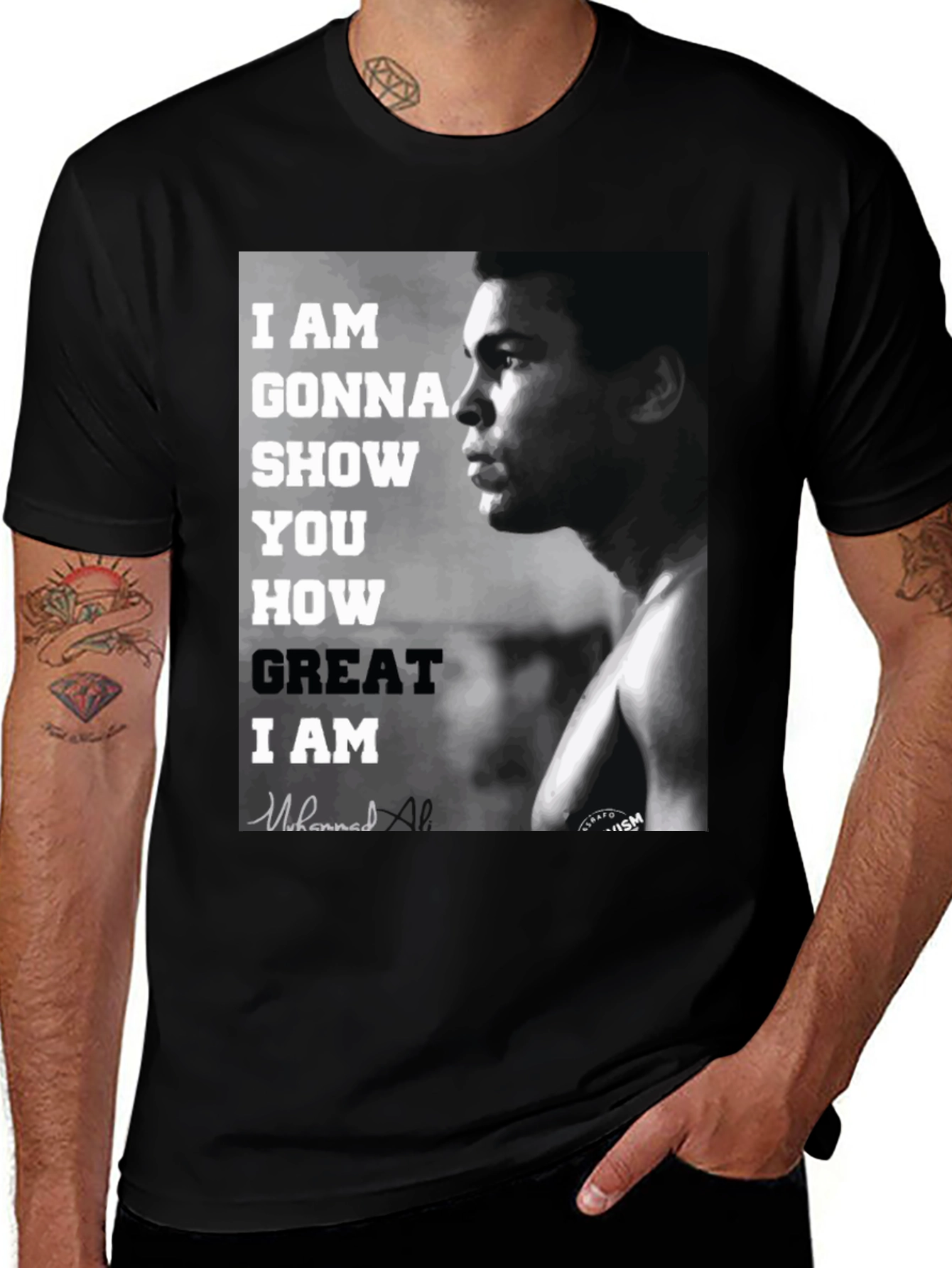Muhammad Ali Graphic T-Shirt - Boxer Legend Tee