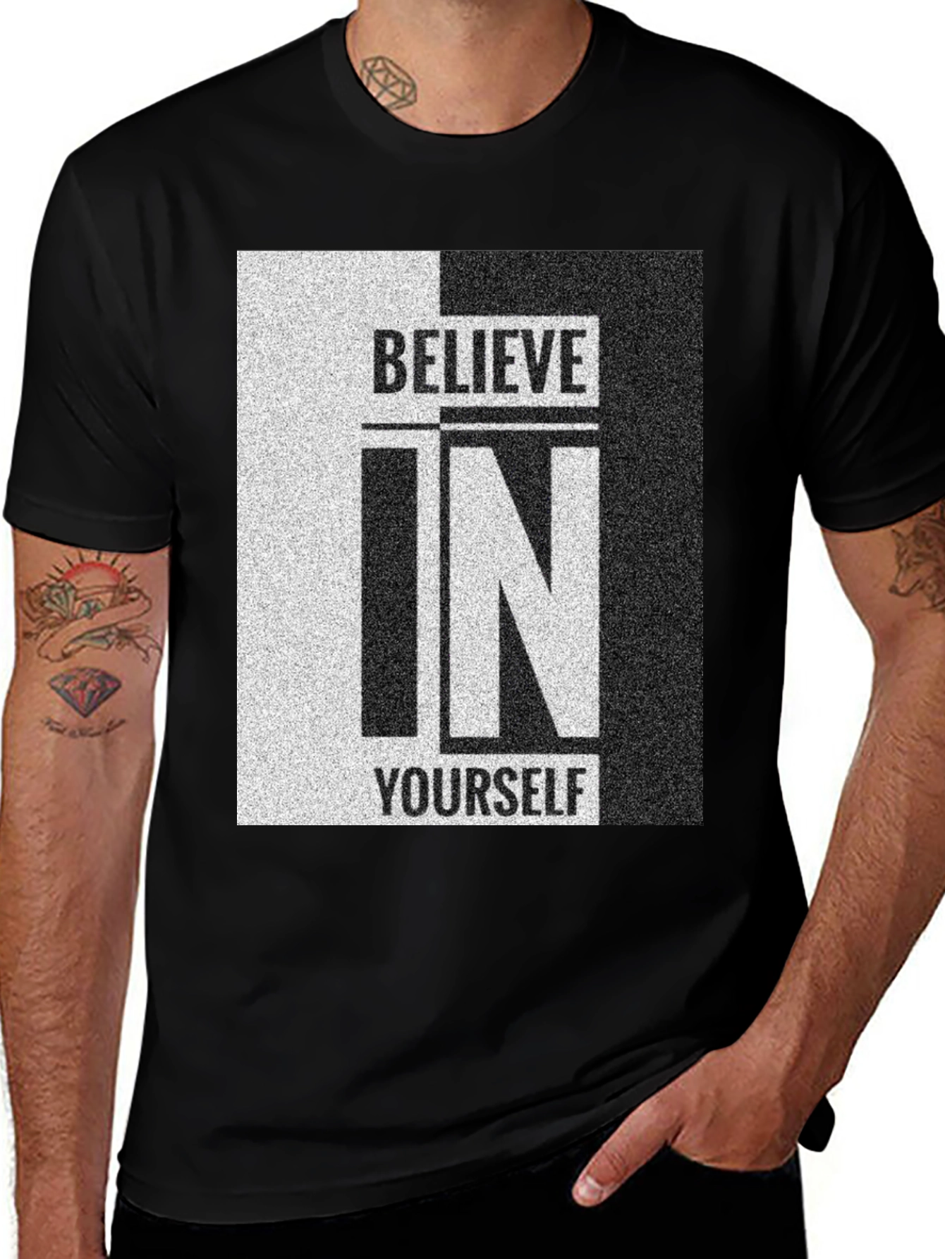 Variant 26 of Believe In Yourself Graphic Tee
