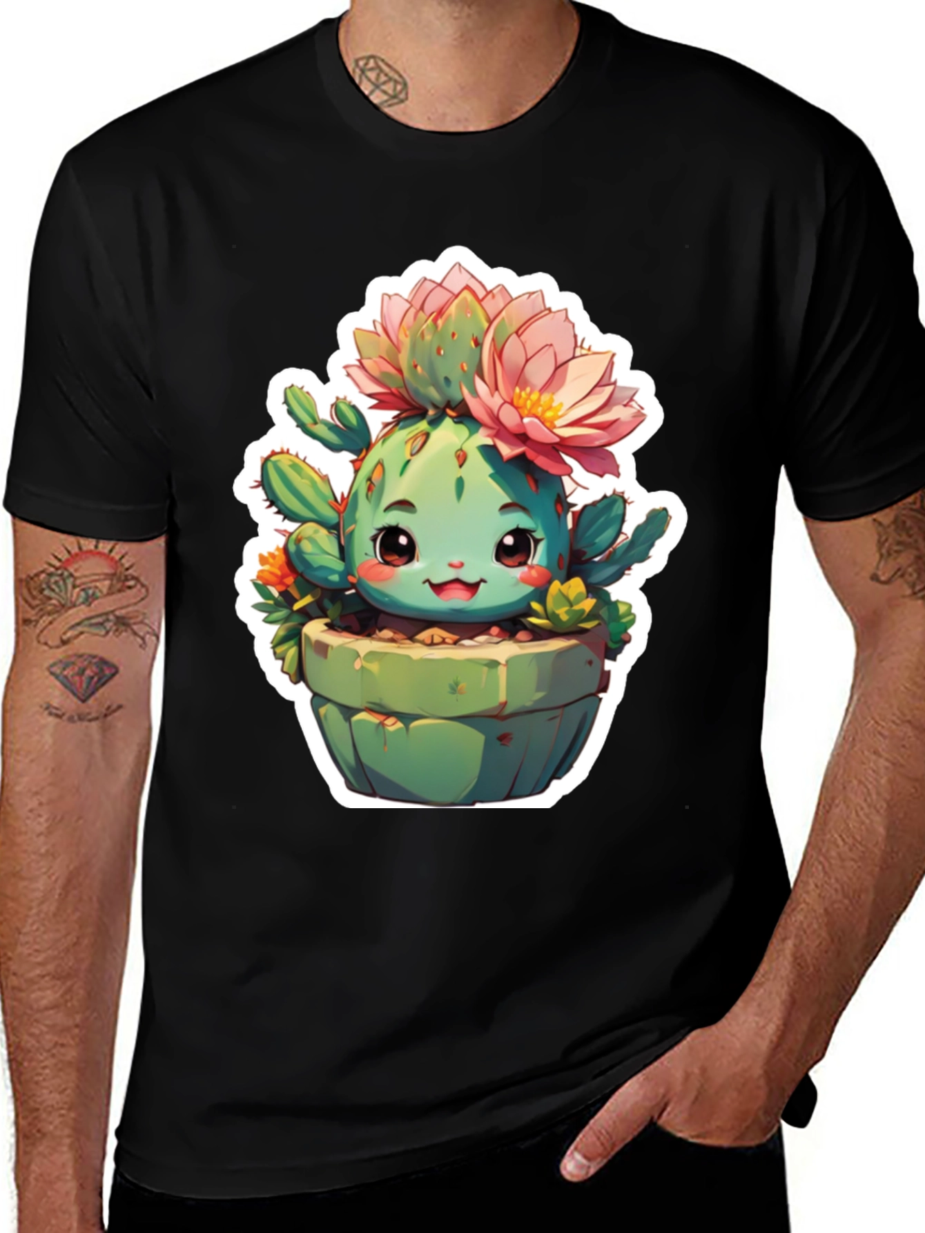 Variant 24 of Cute Cactus Tee