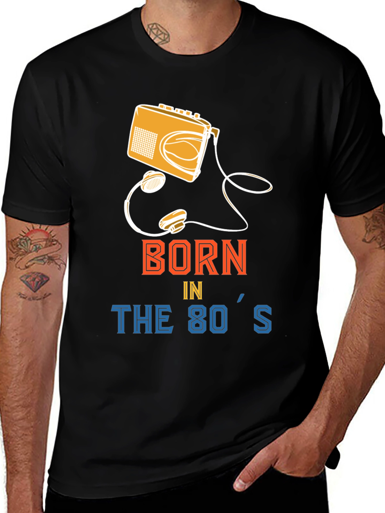Born in the 80's Retro T-Shirt