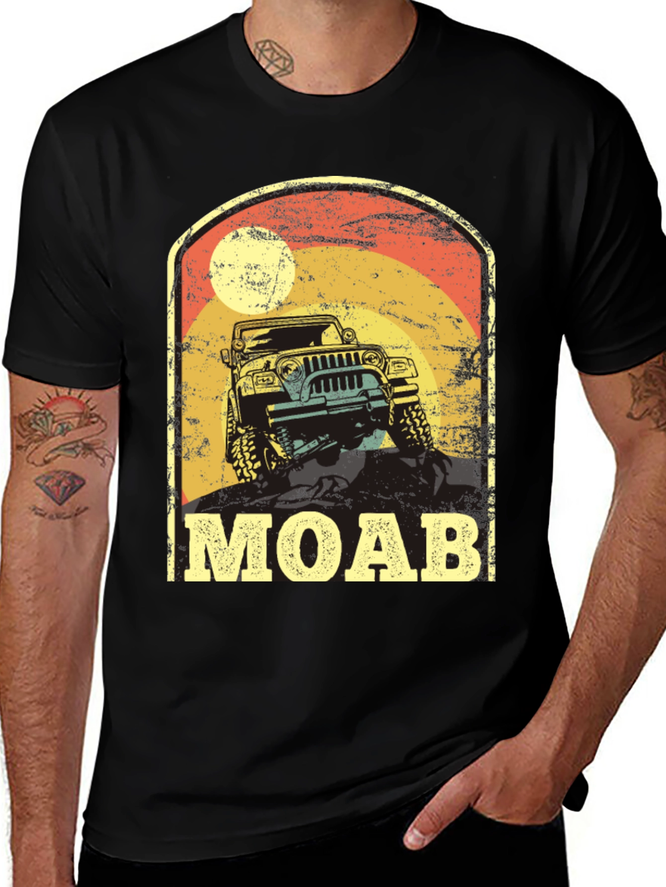 Vintage Moab Jeep T-Shirt