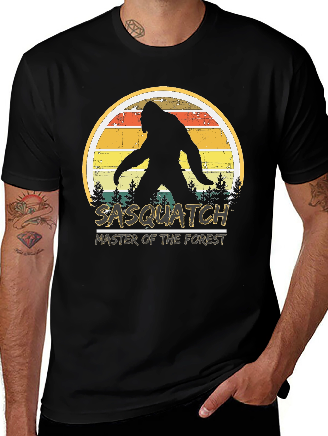 Sasquatch Master of the Forest T-Shirt