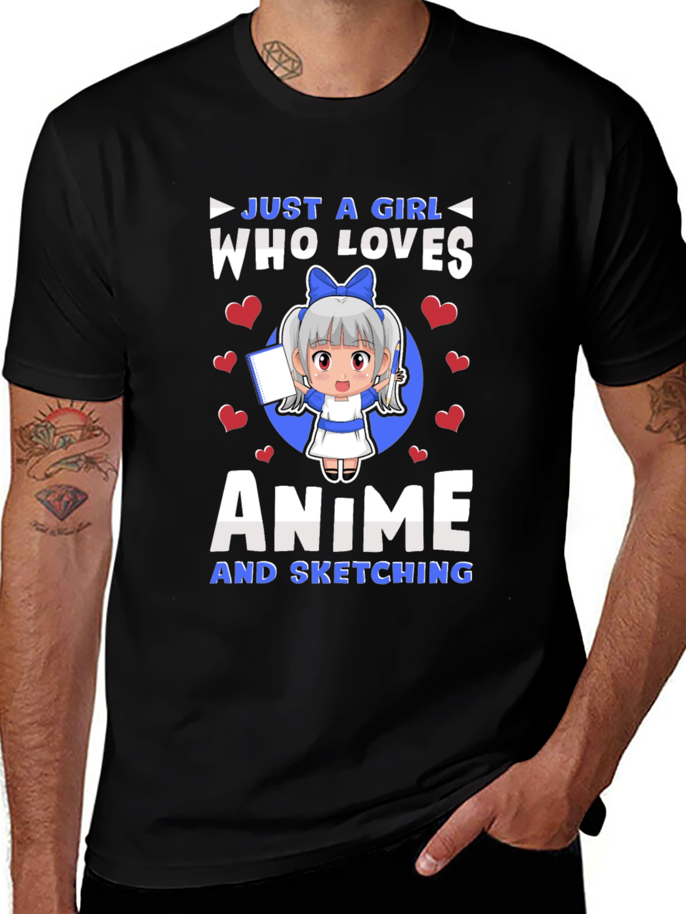 Variant 23 of Anime Lover Girl T-Shirt