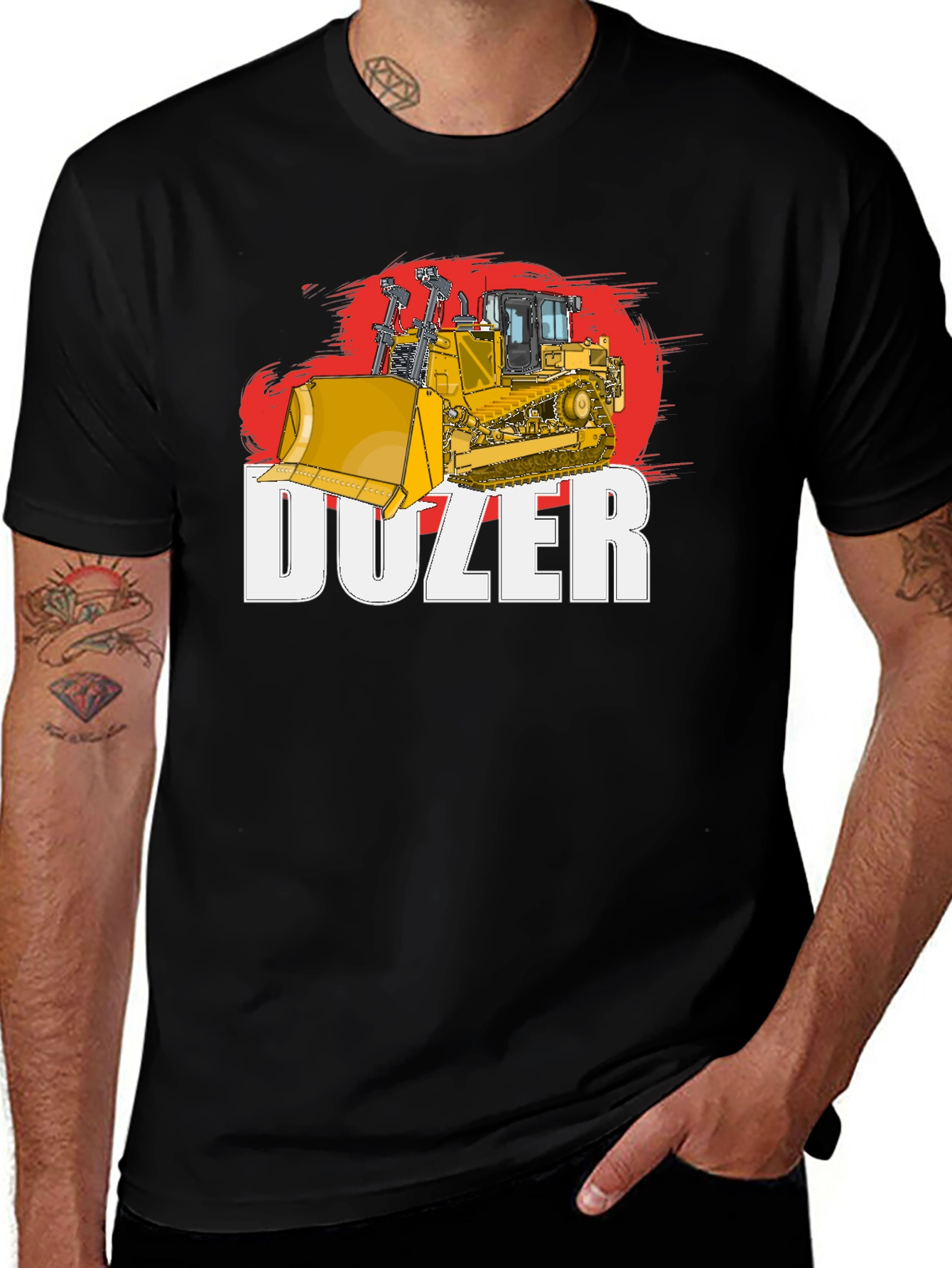Variant 7 of Dozer Bulldozer Heavy Equipment T-Shirt
