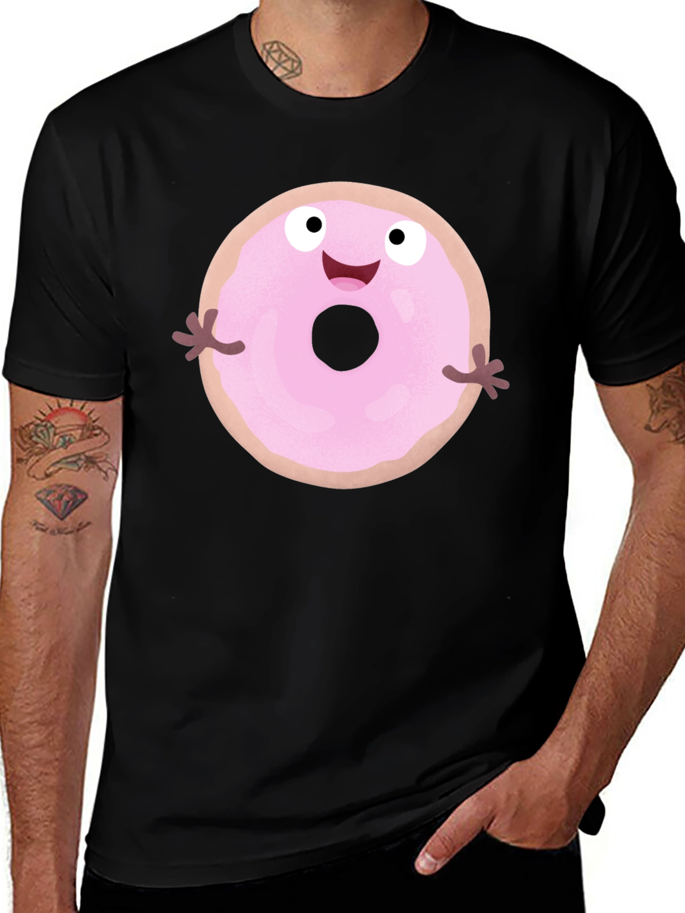 Variant 29 of Donut Graphic Print T-Shirt