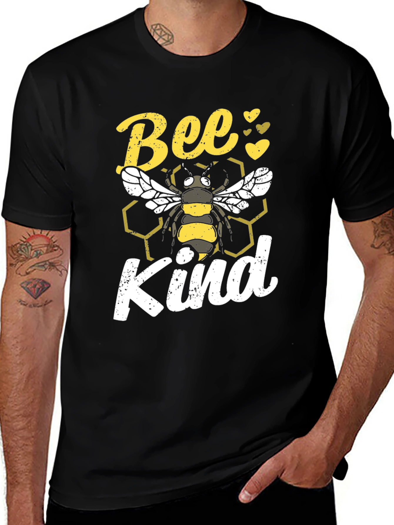 Variant 28 of Bee Kind T-Shirt - Stylish and Comfortable