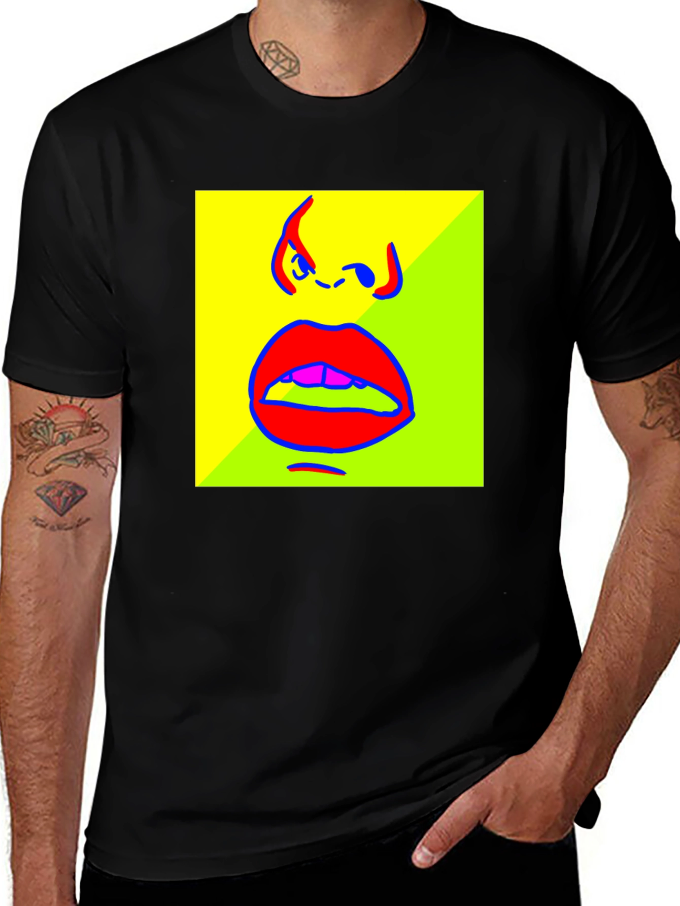 Pop Art Face Tee