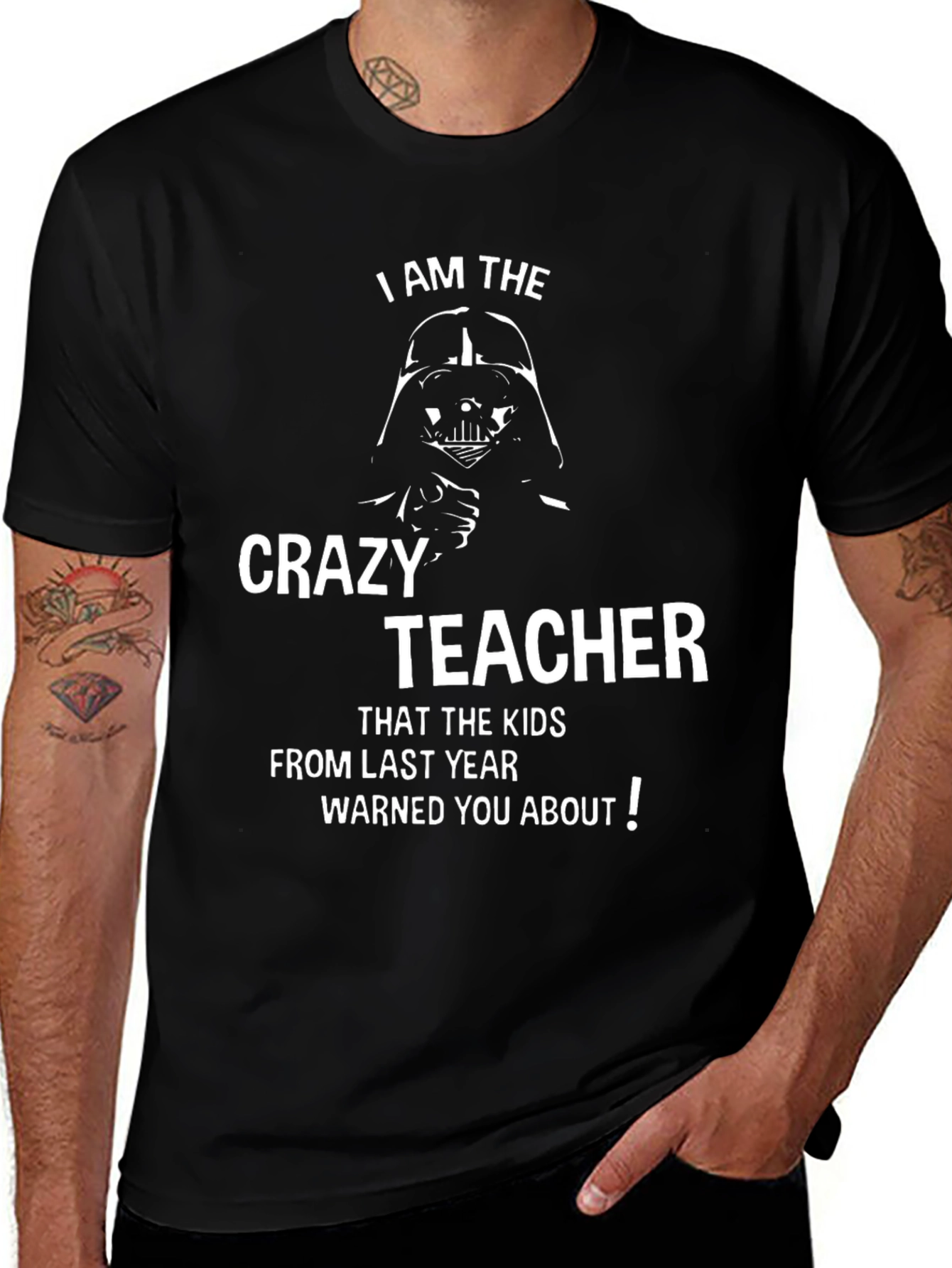 Crazy Teacher T-Shirt - Funny Star Wars Inspired Tee