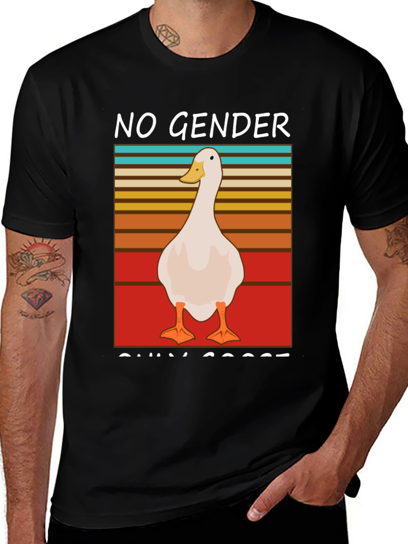 Variant 21 of No Gender Only Goose T-Shirt