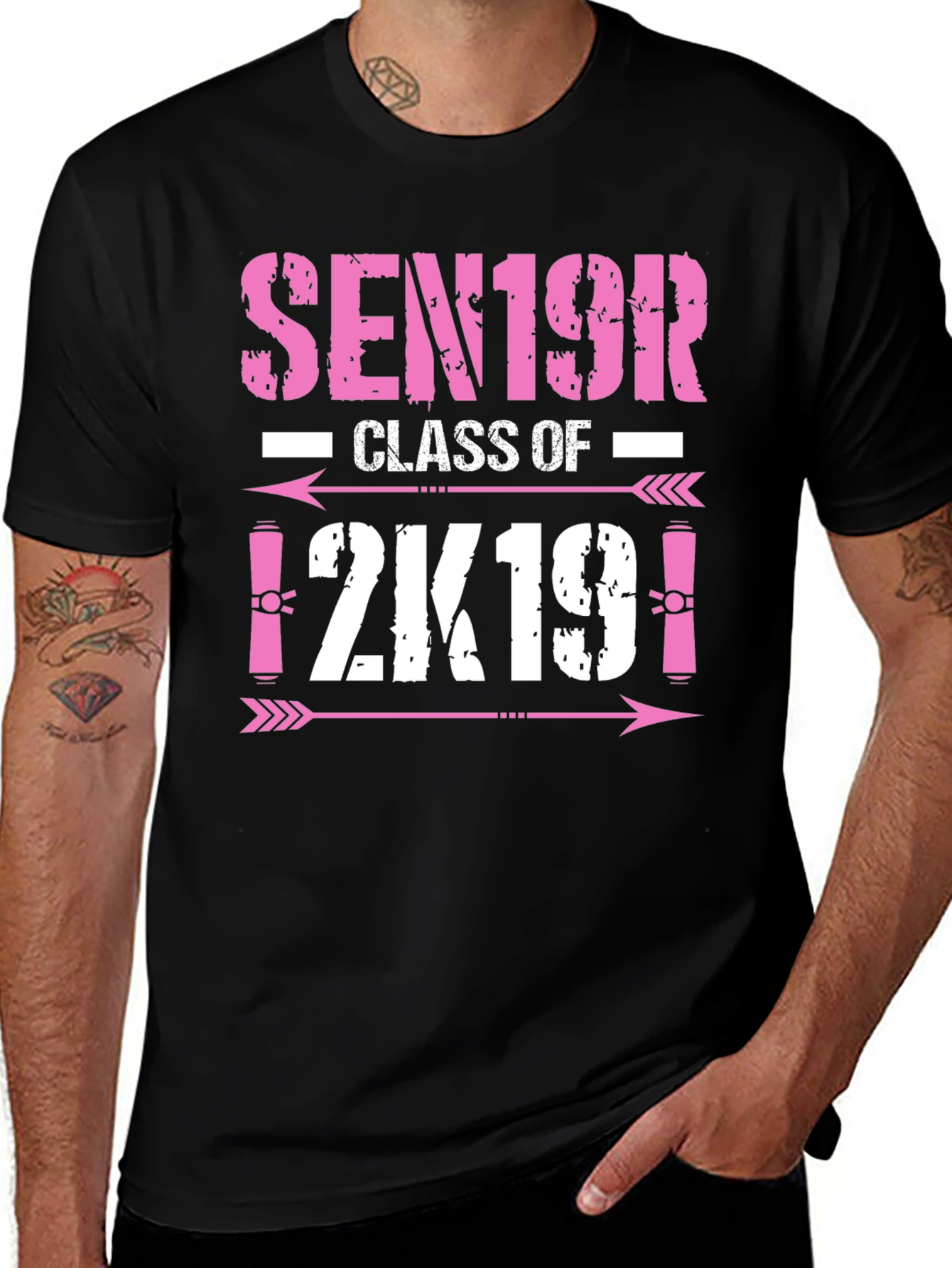 Variant 8 of Senior Class of 2K19 T-Shirt