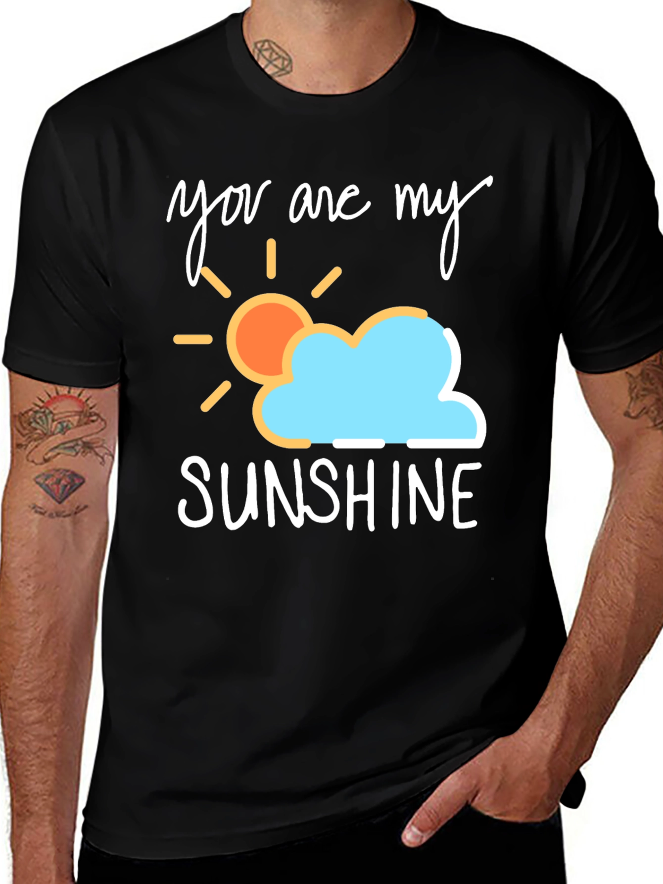 Variant 10 of You Are My Sunshine T-Shirt - Soft Cotton Blend