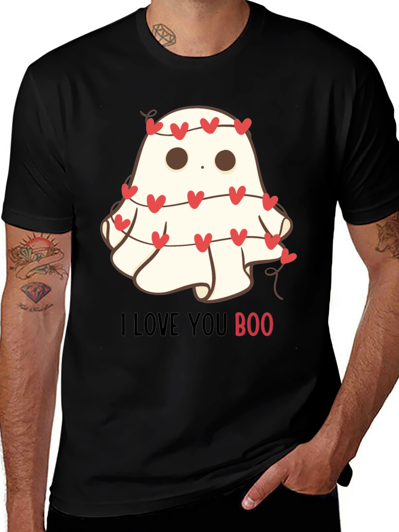 Variant 30 of I Love You Boo Ghost T-Shirt