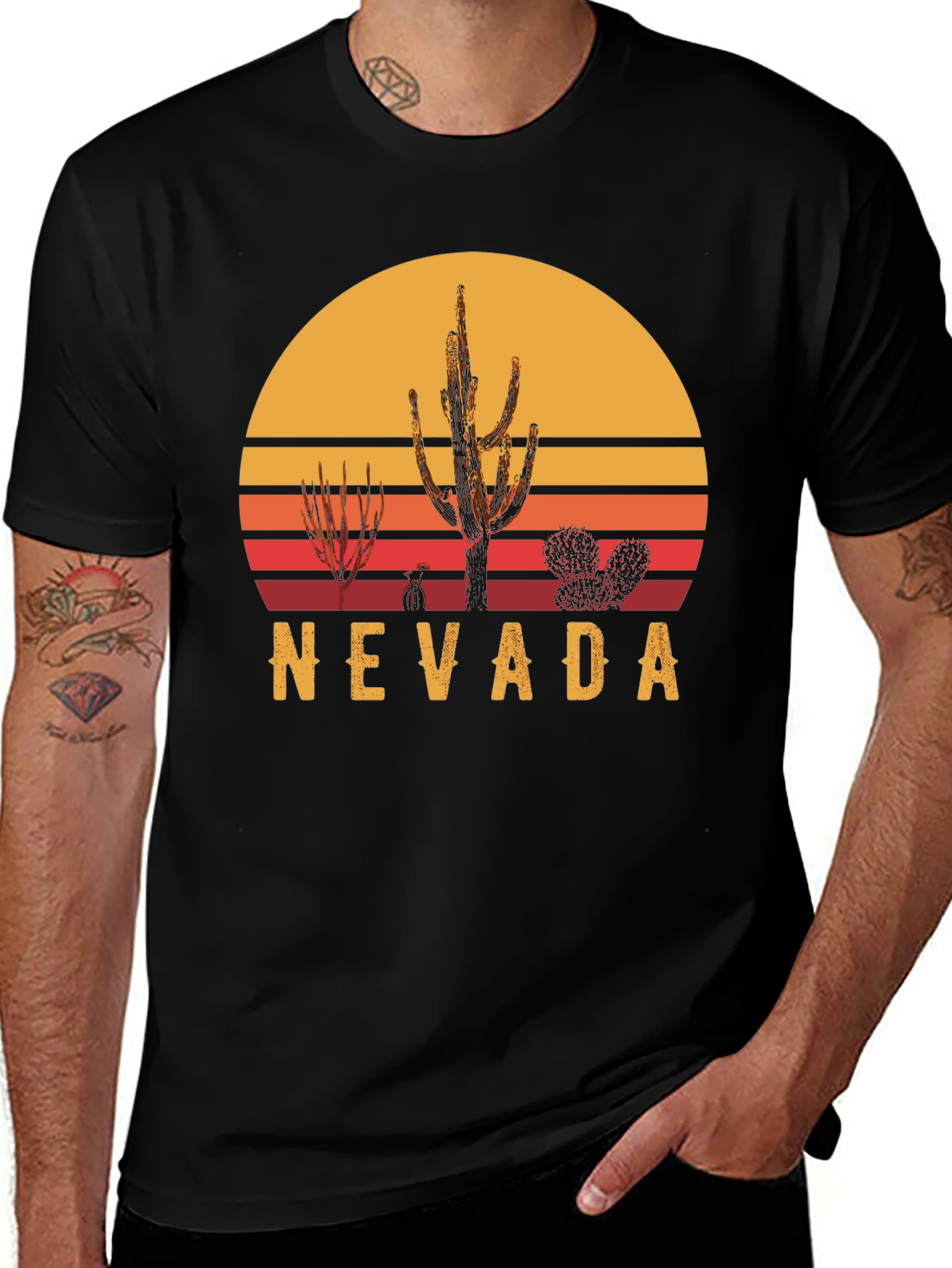 Variant 22 of Nevada Desert Sunset Graphic Tee