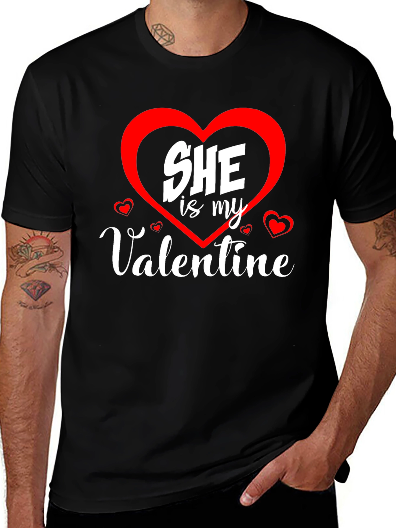 Variant 17 of She is My Valentine T-Shirt