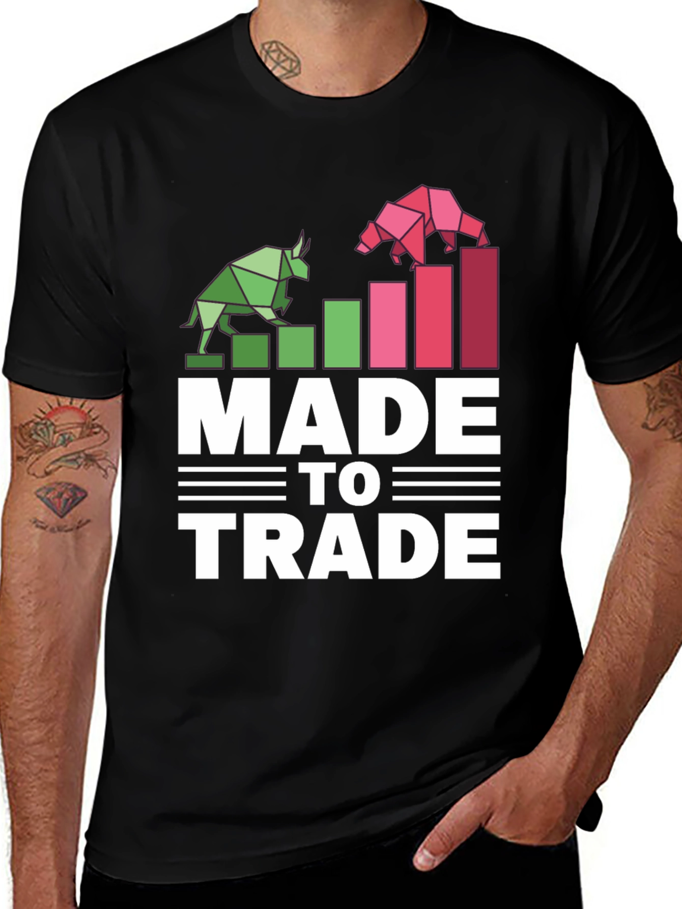 Made To Trade Bull Bear T-Shirt