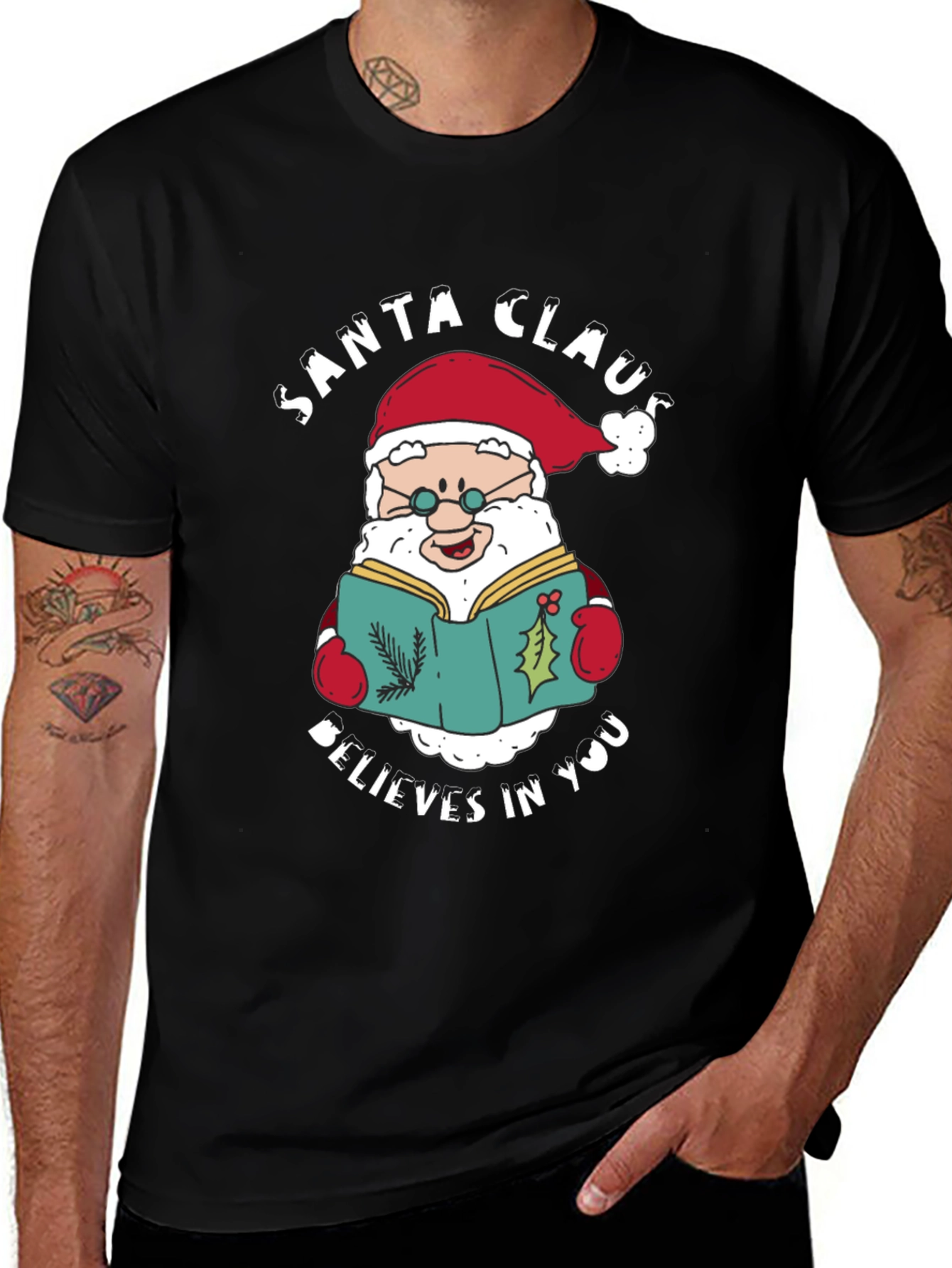 Santa Claus Believes In You T-Shirt