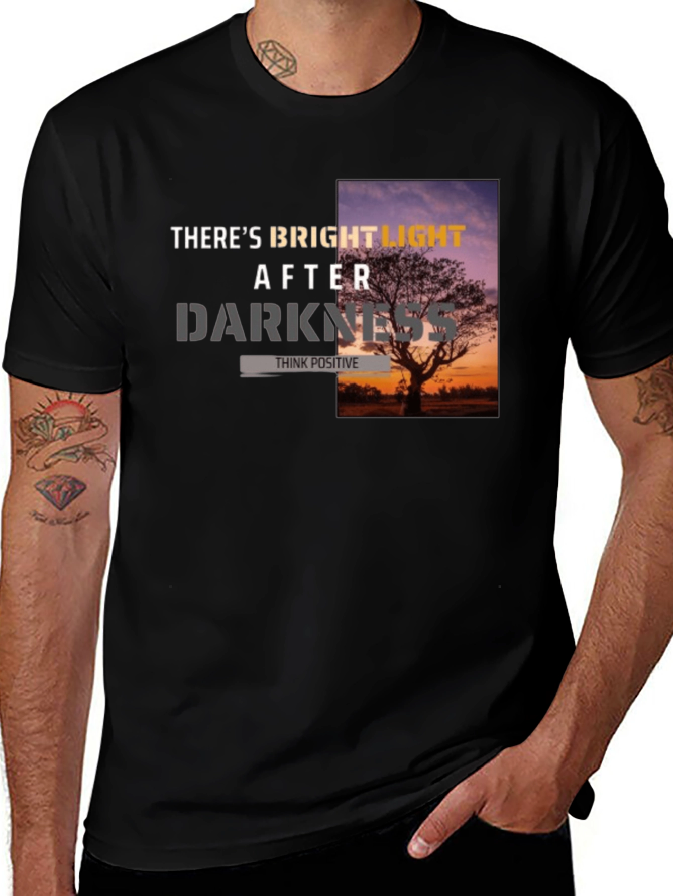 Variant 22 of Bright Light After Darkness Graphic Tee