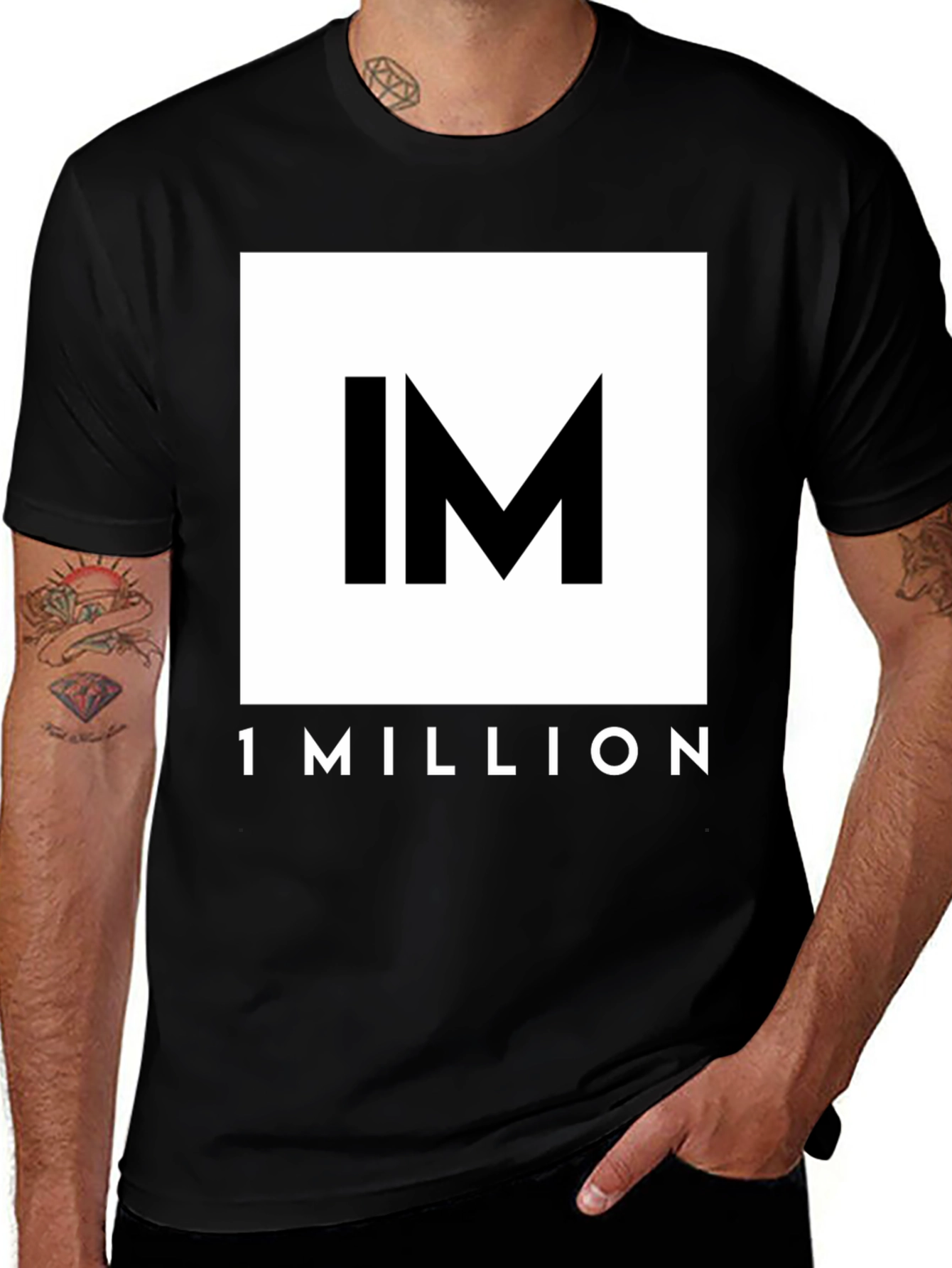 Variant 11 of 1 Million Dance Studio Black T-Shirt
