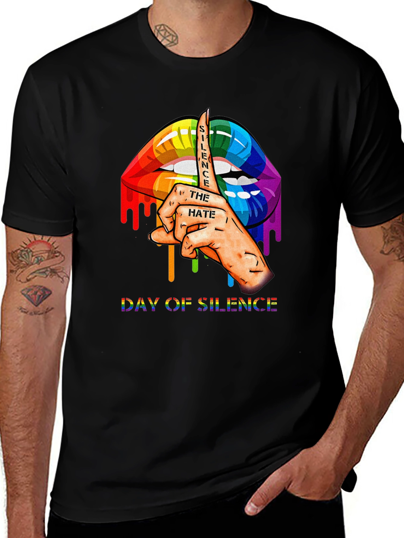 Silence the Hate LGBT Pride T-Shirt