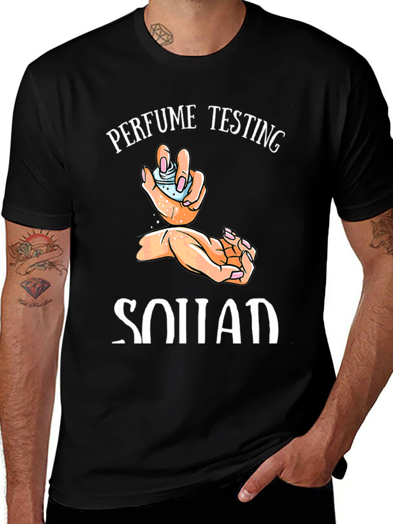 Variant 15 of Perfume Testing Squad Graphic Tee