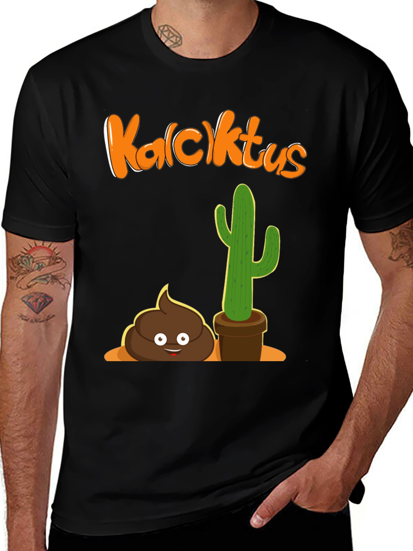 Variant 10 of Kacktus Funny Graphic T-Shirt
