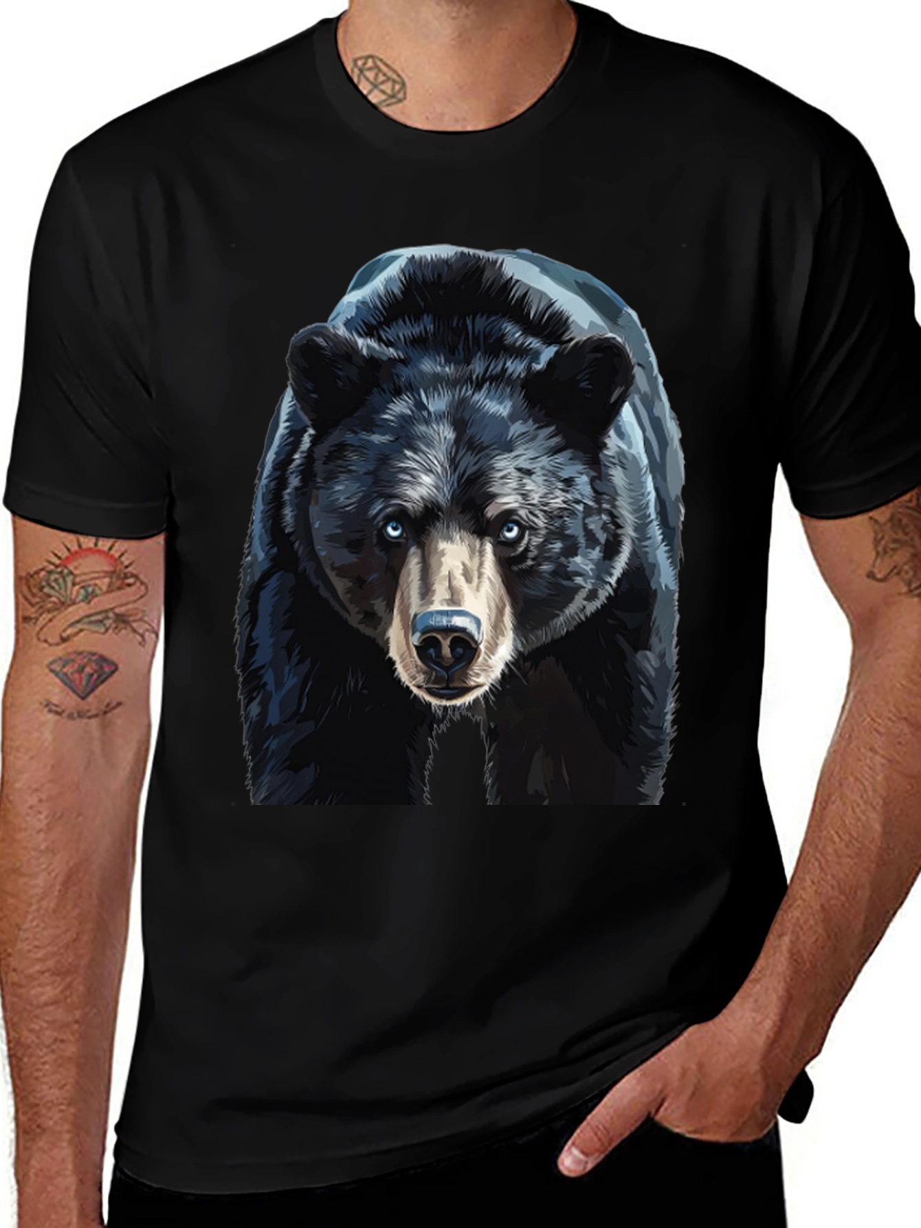 Variant 24 of Black Bear Graphic Tee