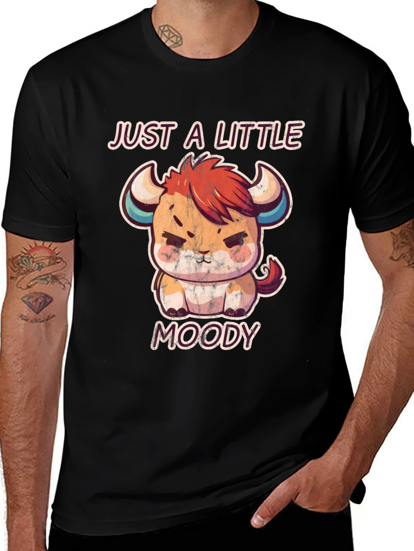 Variant 28 of Just a Little Moody Graphic Tee