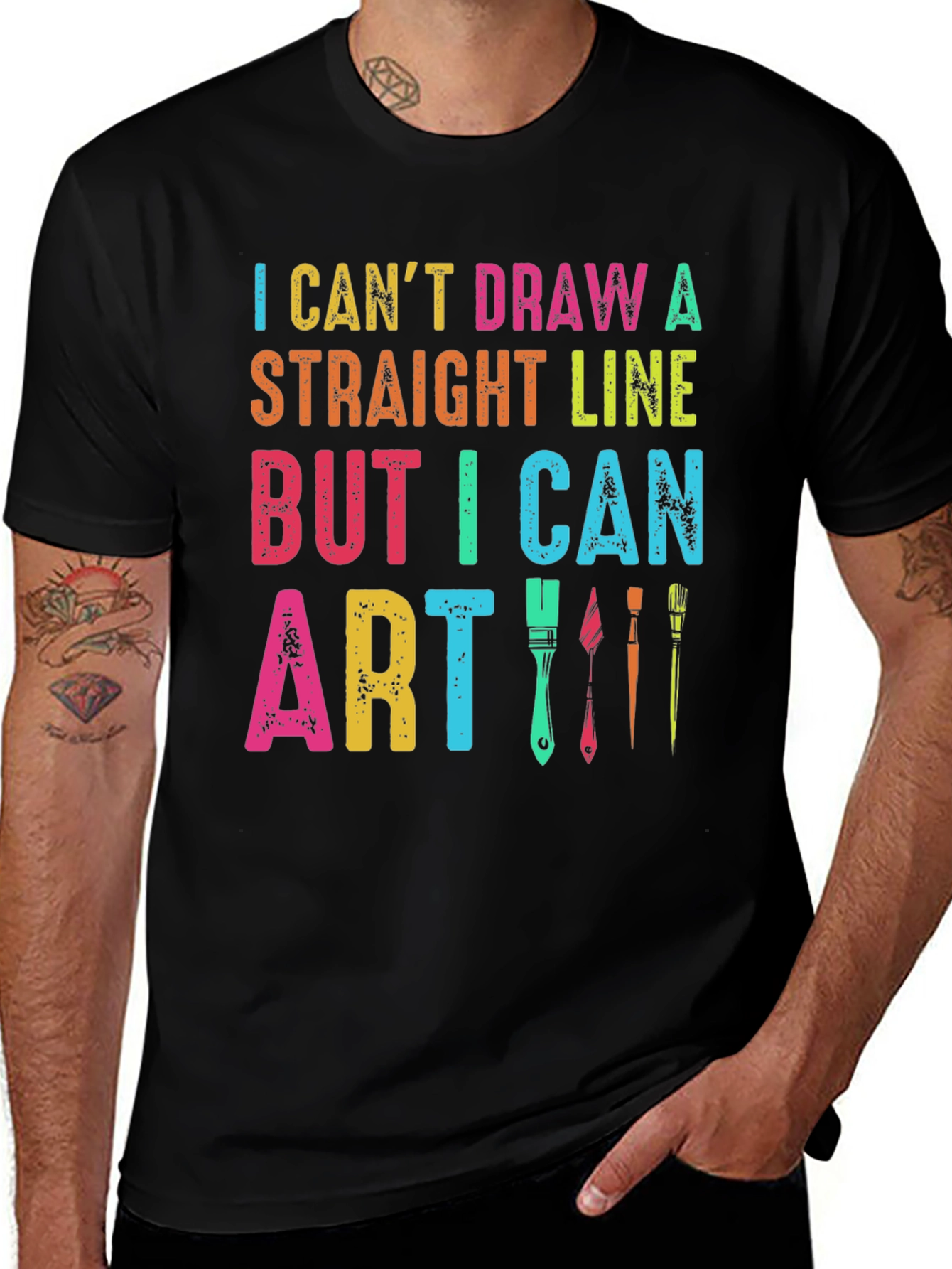 Variant 21 of I Can't Draw Art T-Shirt