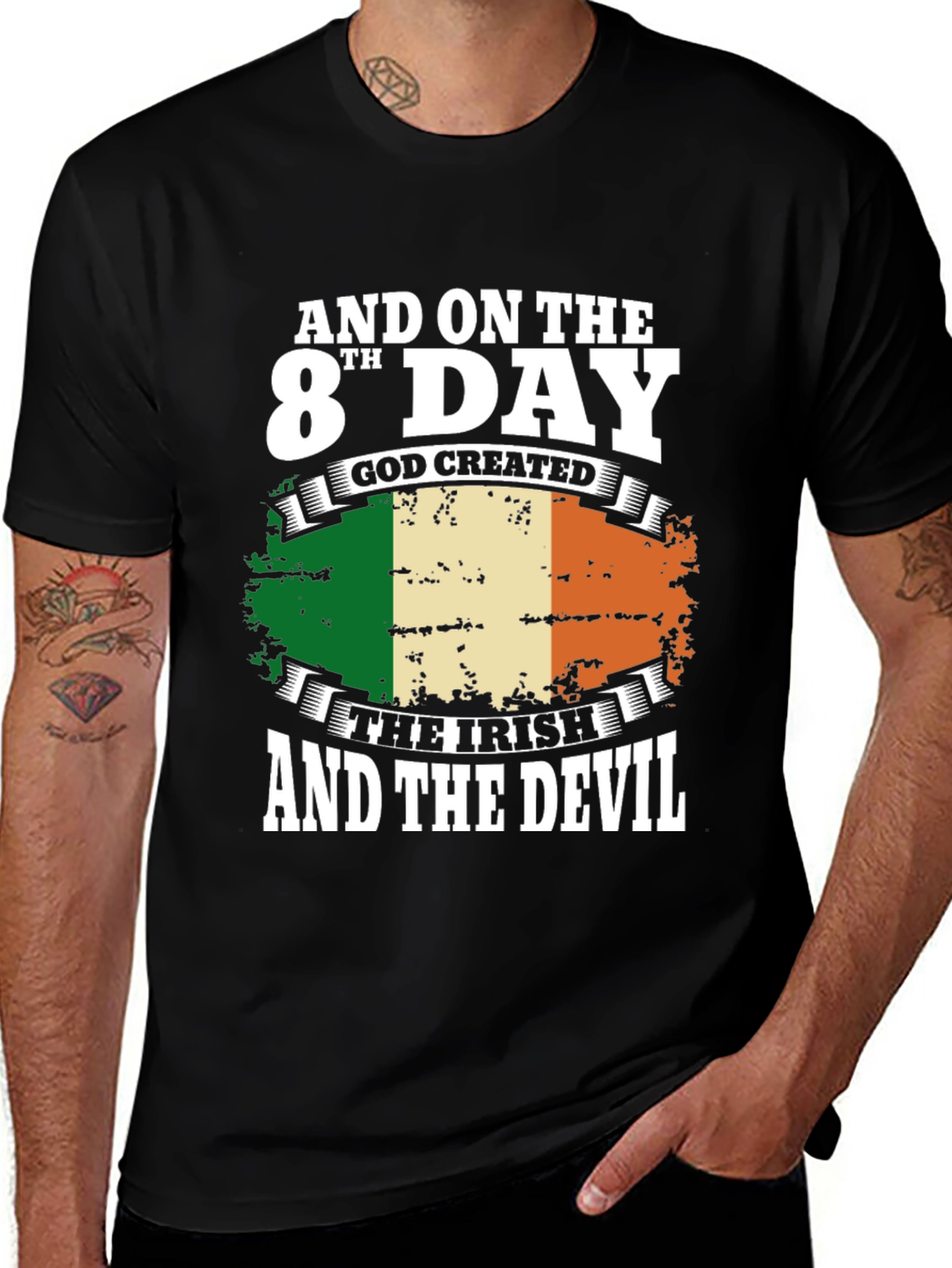 Irish Pride T-Shirt - And On The 8th Day