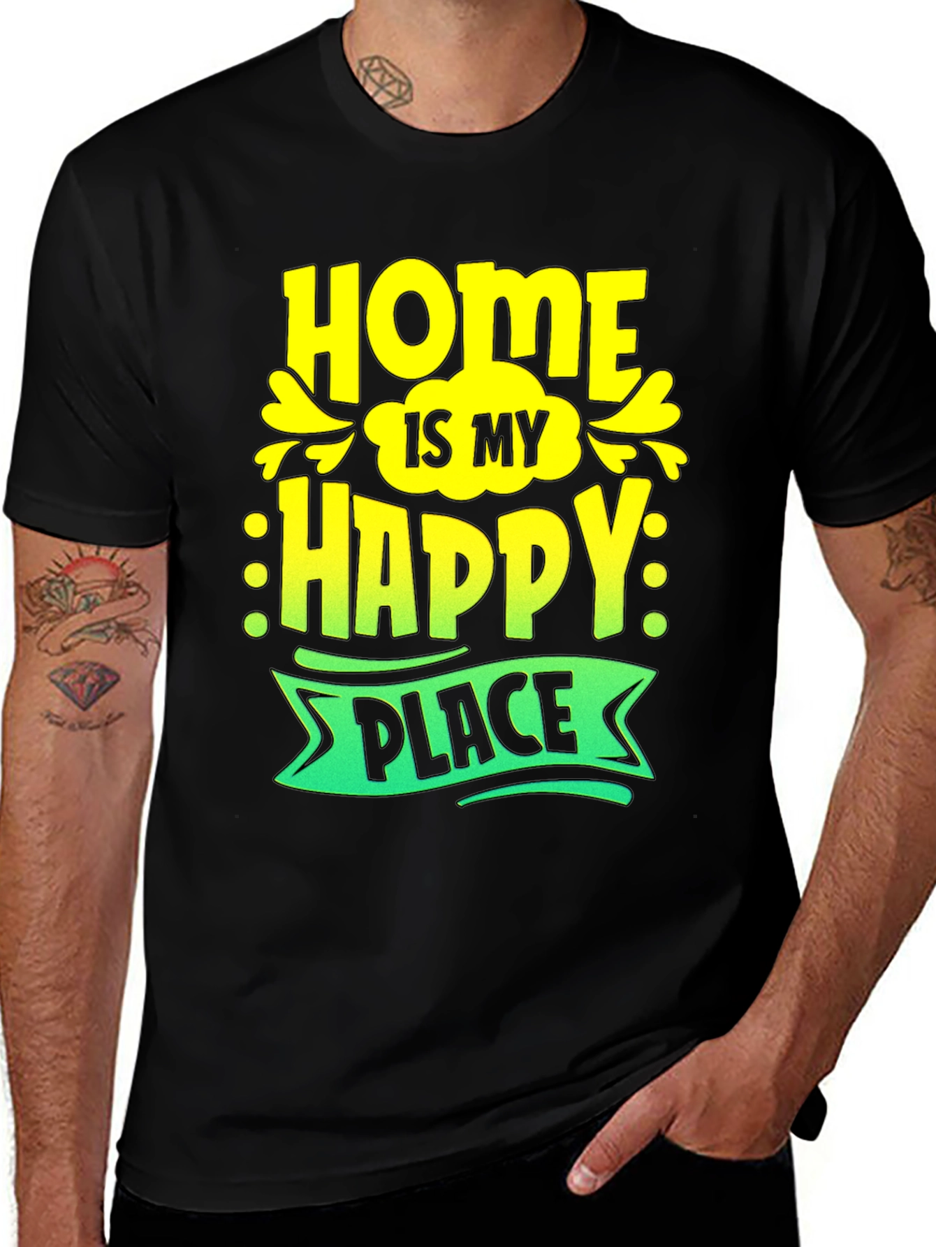 Variant 26 of Home Is My Happy Place Graphic Tee