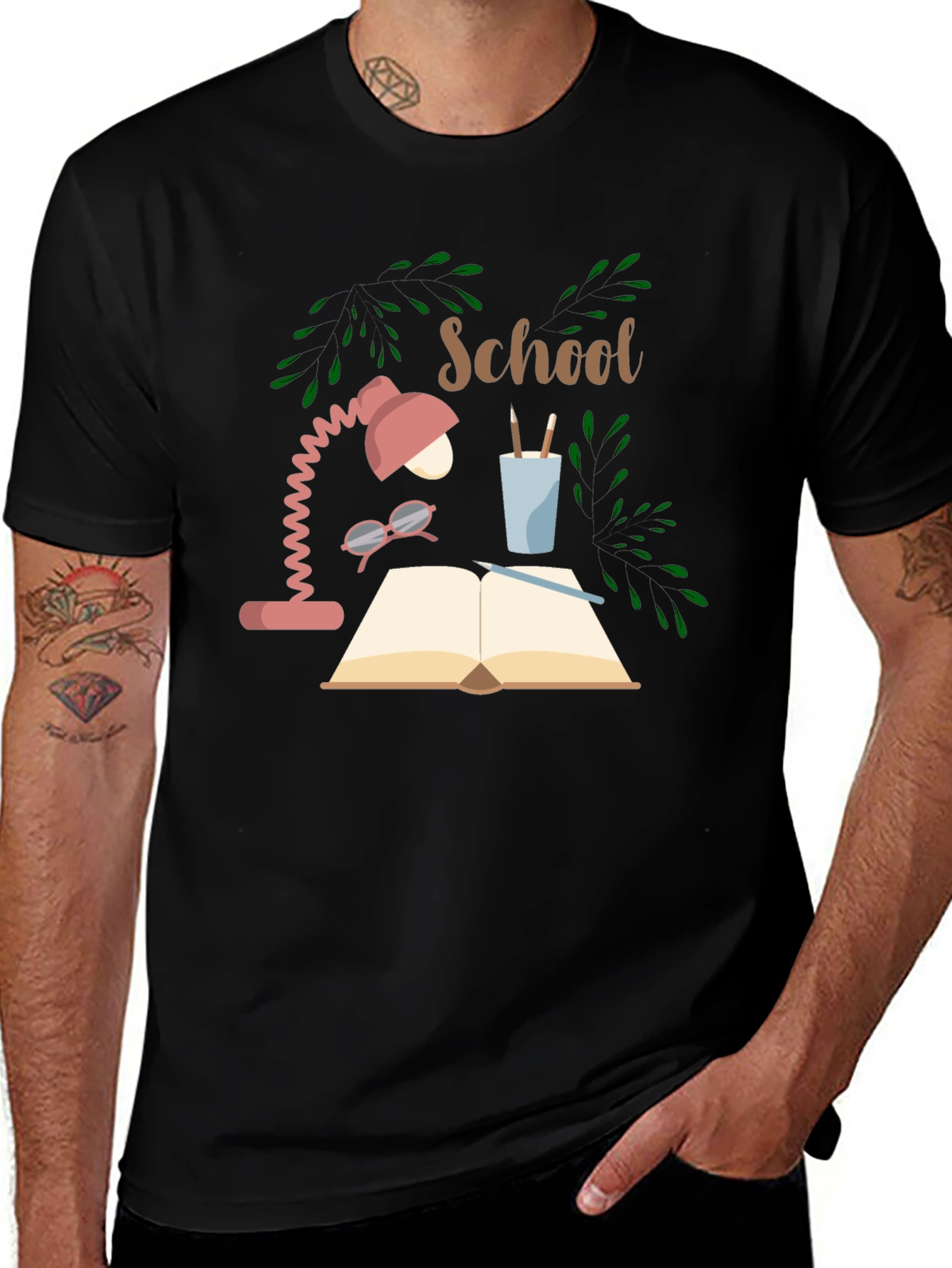 Variant 15 of School Study Graphic T-Shirt