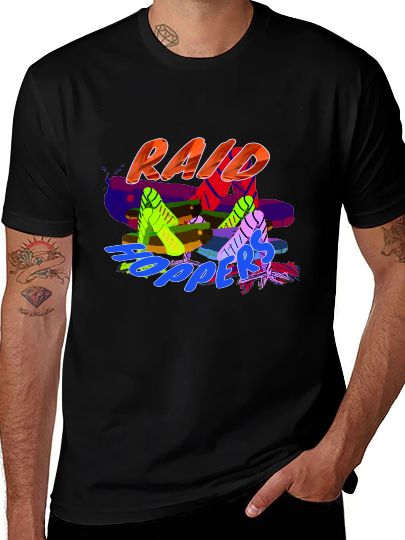 Variant 9 of Raid Zappers Graphic T-Shirt