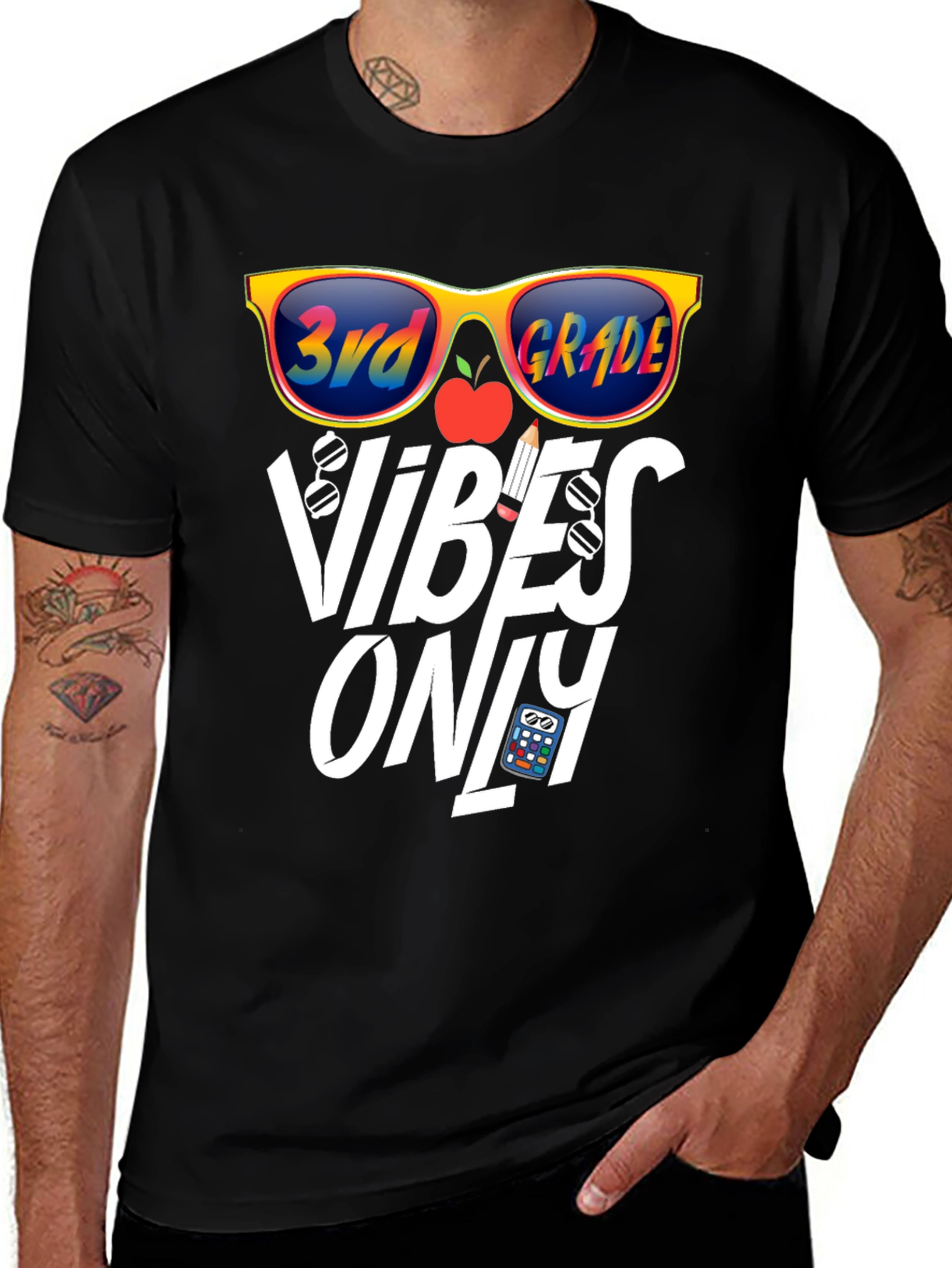 3rd Grade Vibes Only T-Shirt