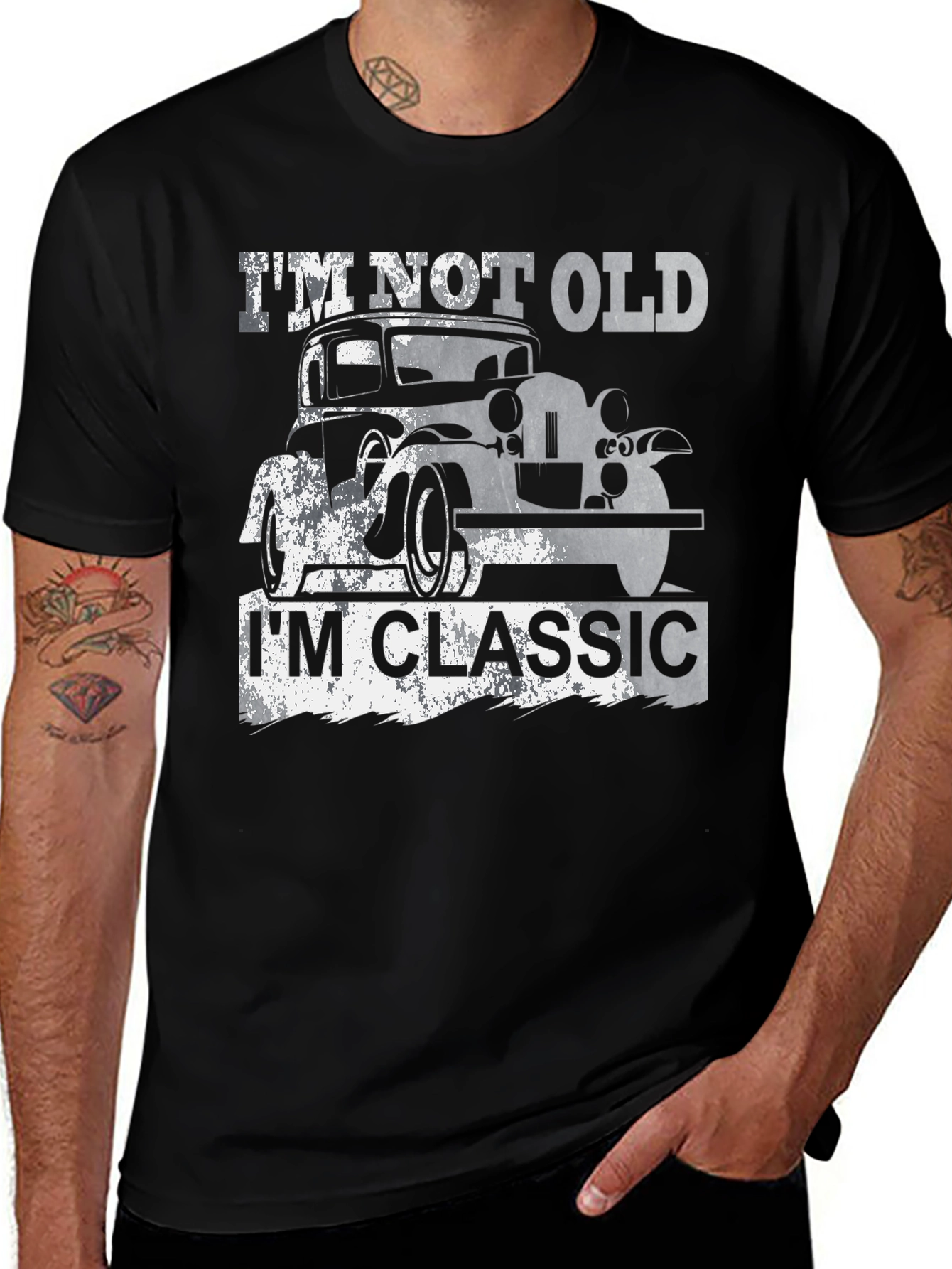 Variant 13 of Classic Car T-Shirt - I'm Not Old, I'm Classic