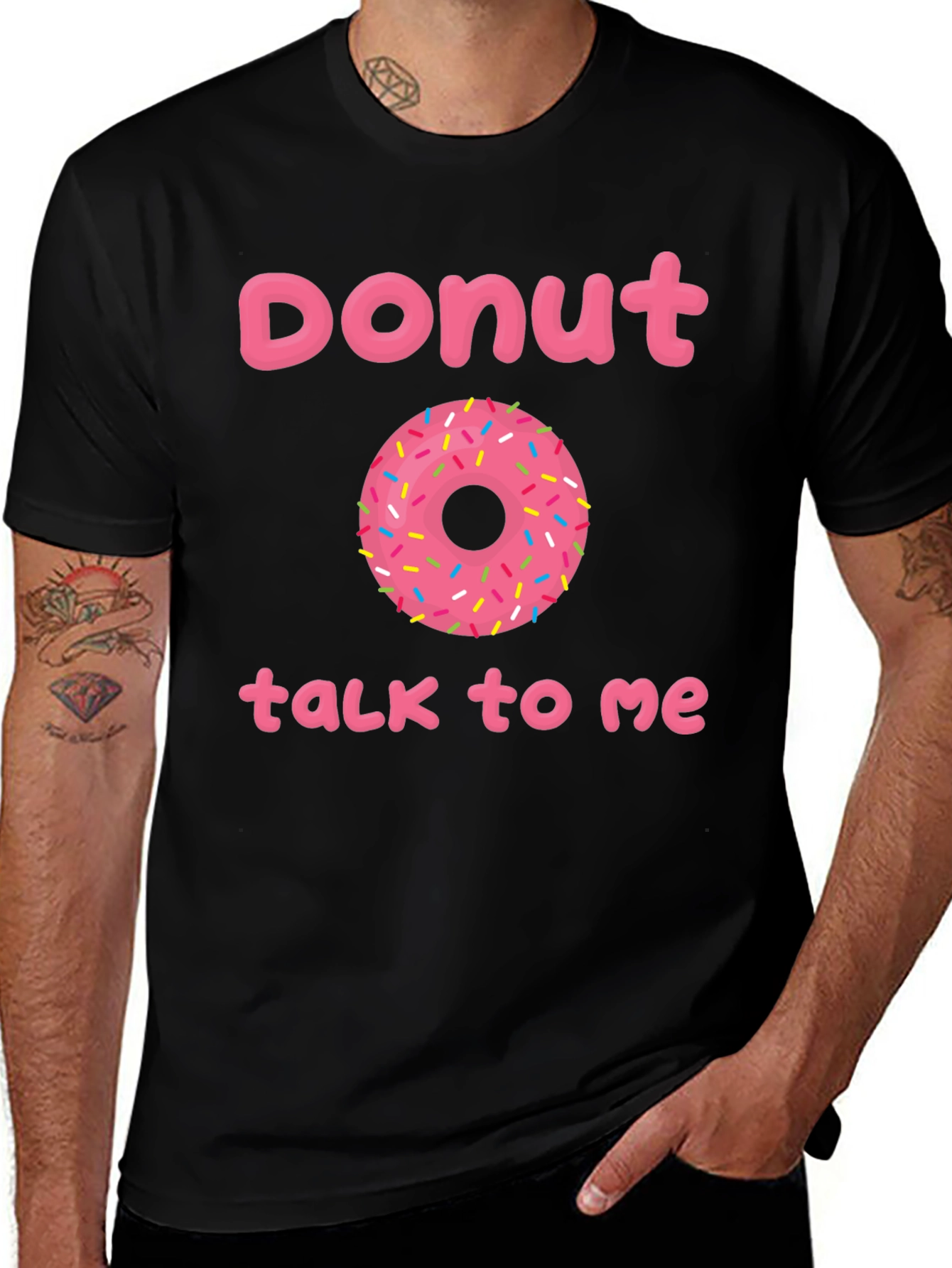 Variant 17 of Donut Talk To Me Funny T-Shirt