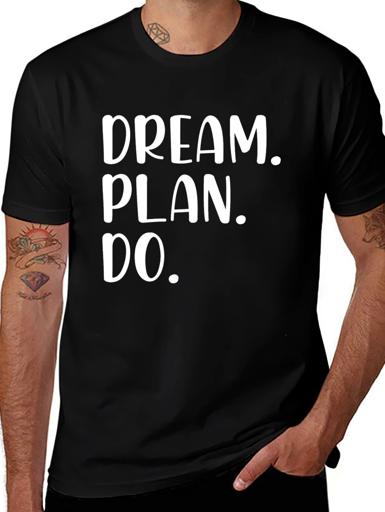 Variant 13 of Dream Plan Do Graphic Tee