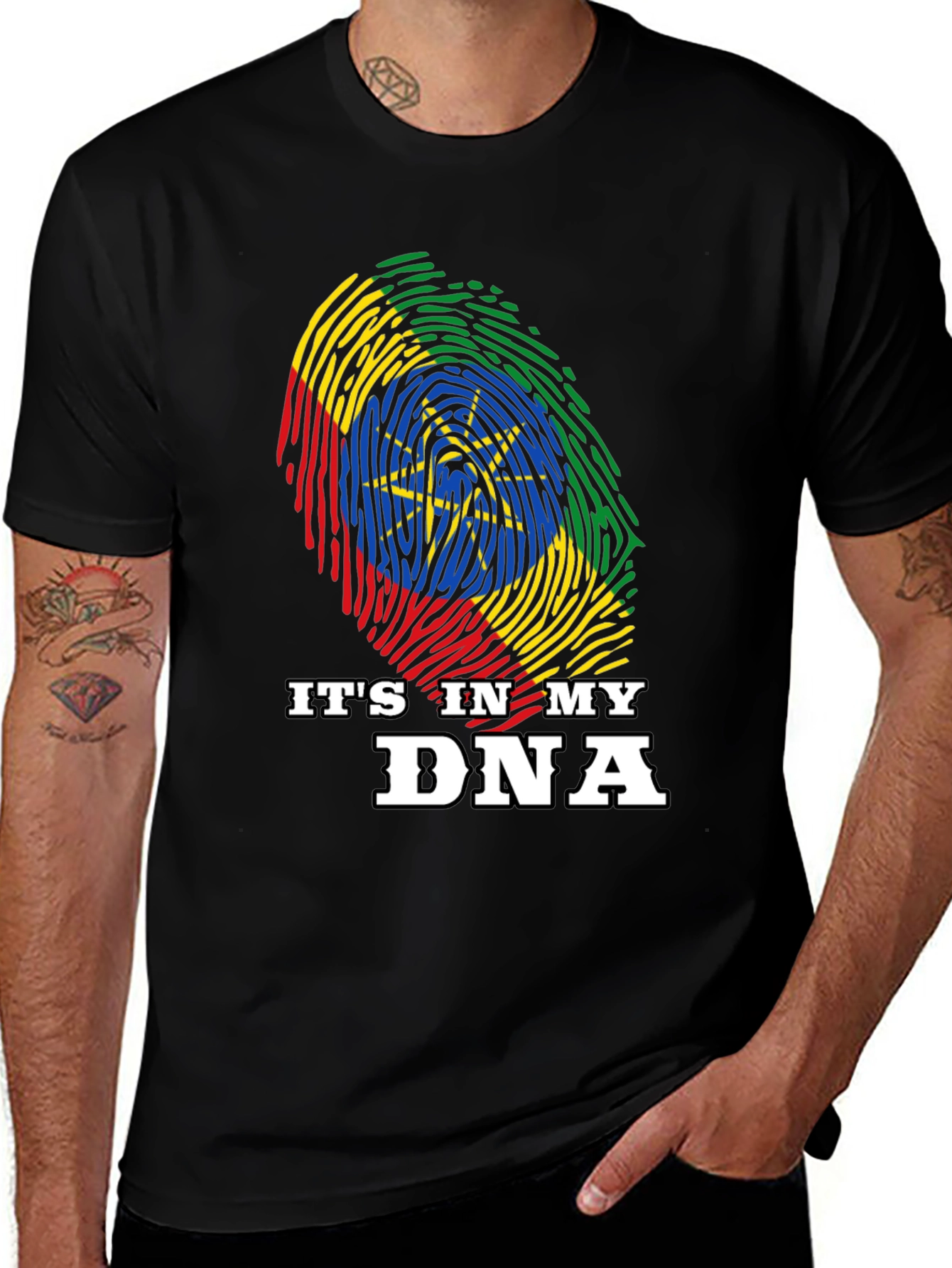Ethiopian DNA T-Shirt - Pride & Heritage