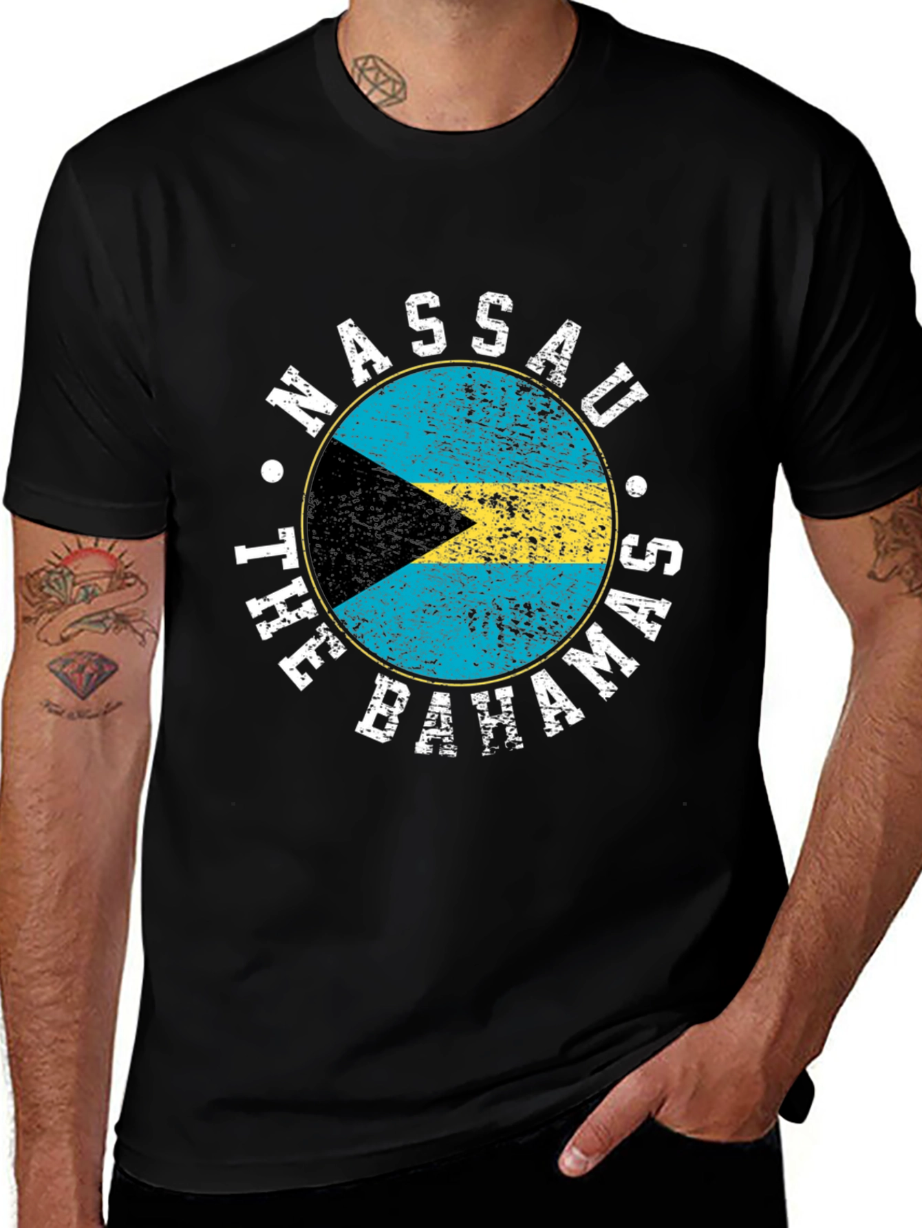 Nassau Bahamas T-Shirt, Souvenir Tee