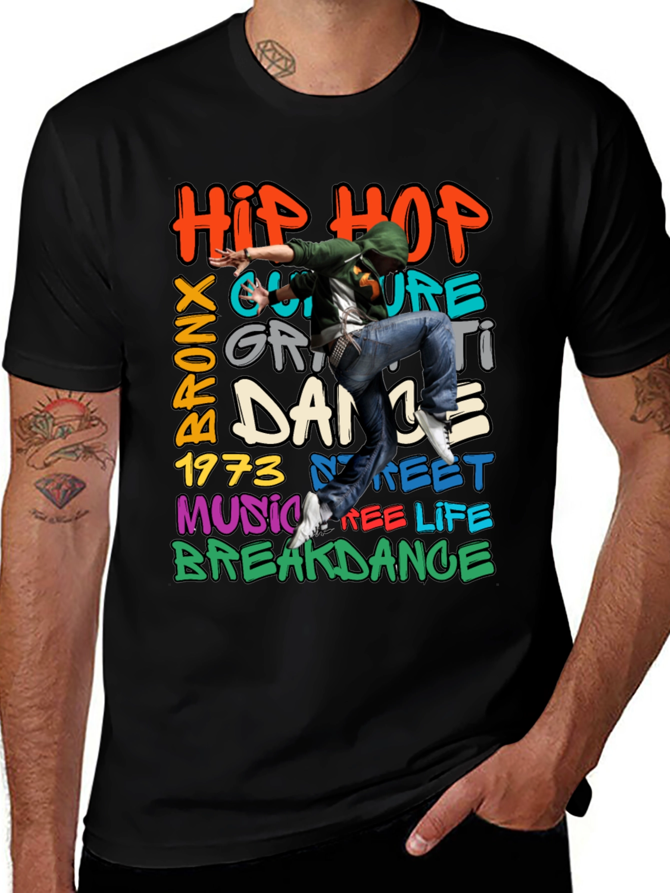 Variant 13 of Hip Hop Culture Graphic Tee