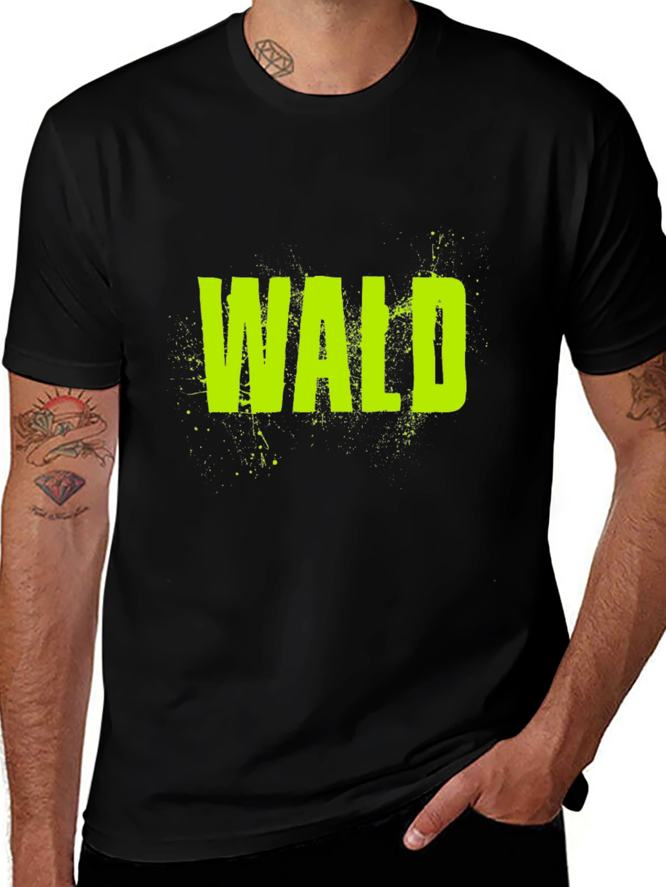 WALD Graphic T-Shirt - Black