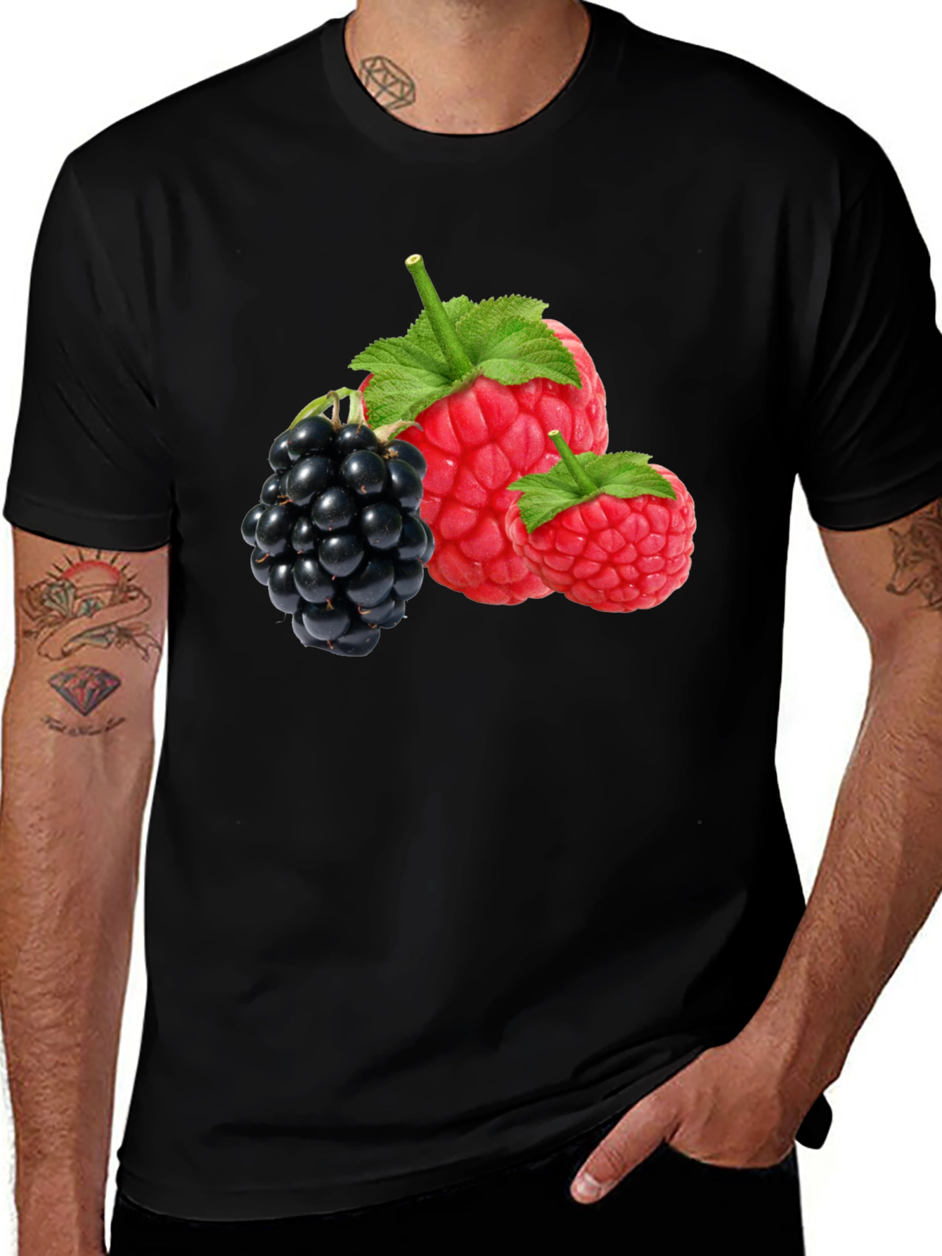 Variant 17 of Berry Graphic T-Shirt