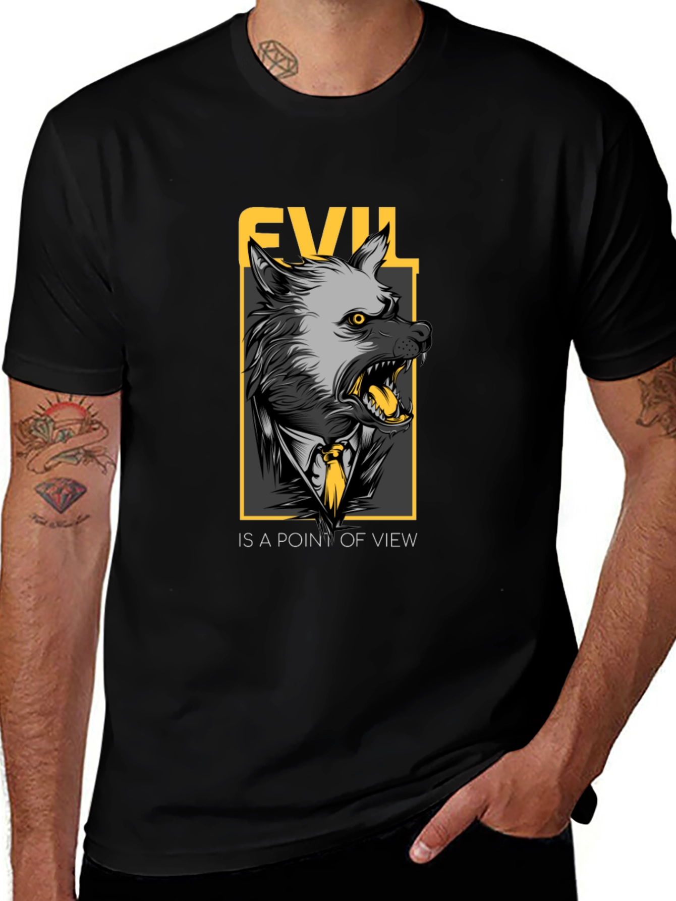 Variant 6 of Evil Point of View Graphic T-Shirt