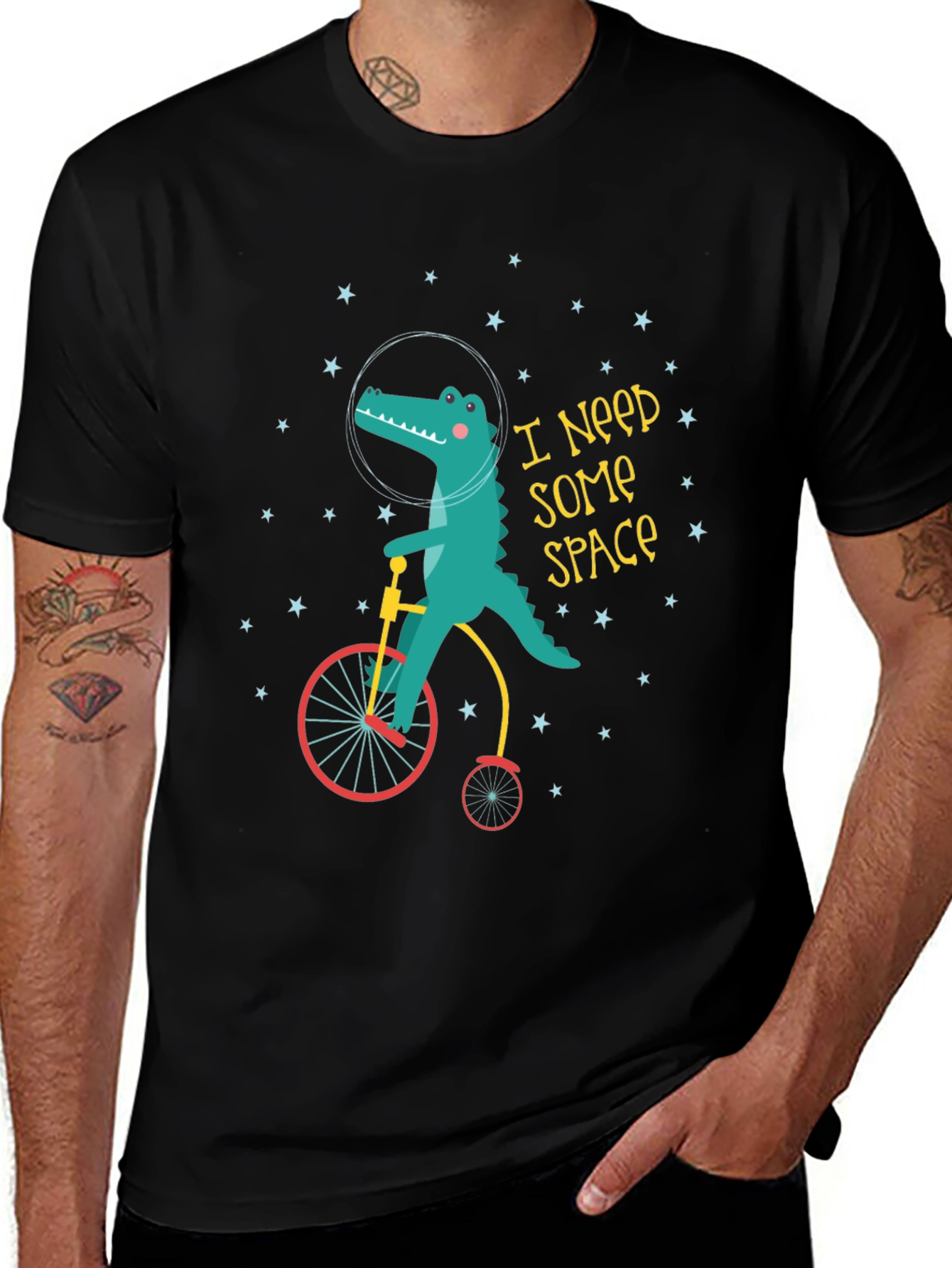 Variant 7 of Space Alligator T-Shirt