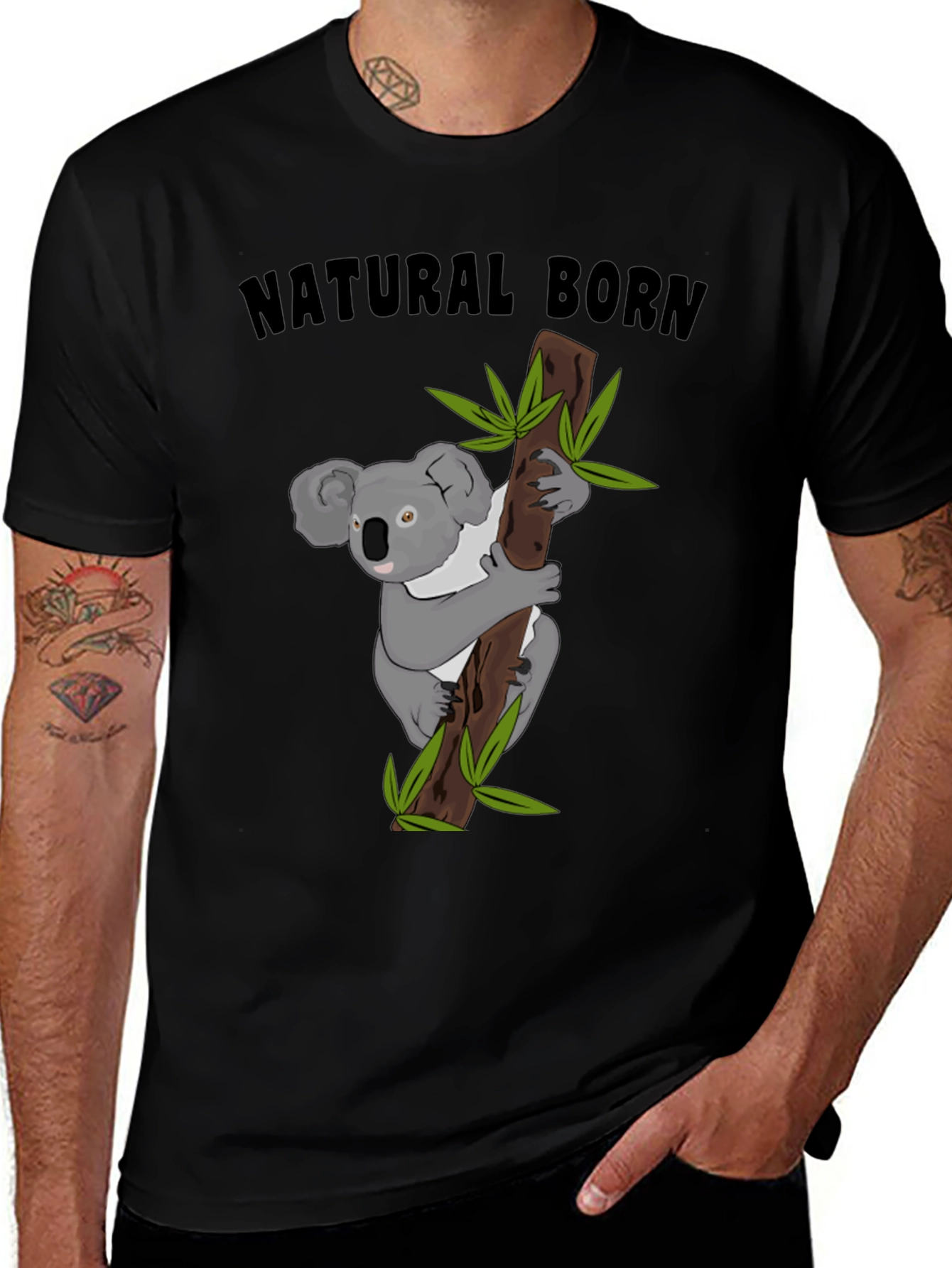 Natural Born Koala T-Shirt - Unisex Graphic Tee