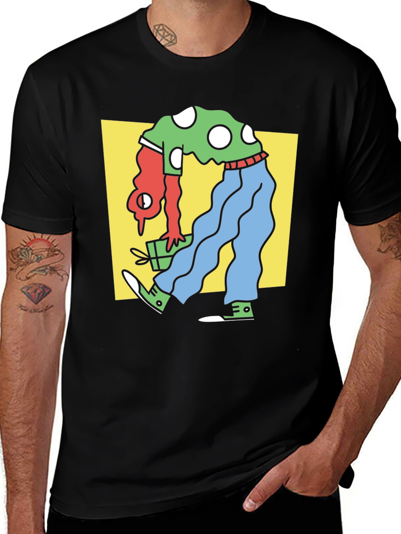 Variant 29 of Unique Cartoon Graphic T-Shirt