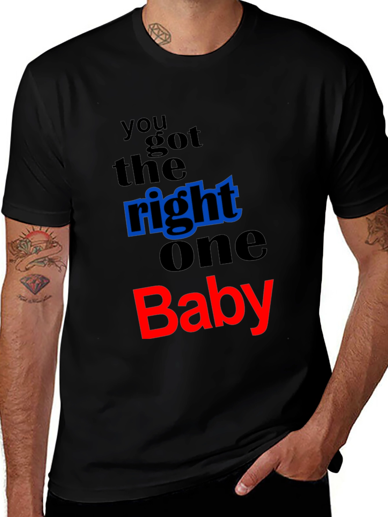 Variant 18 of Right One Baby Graphic Tee
