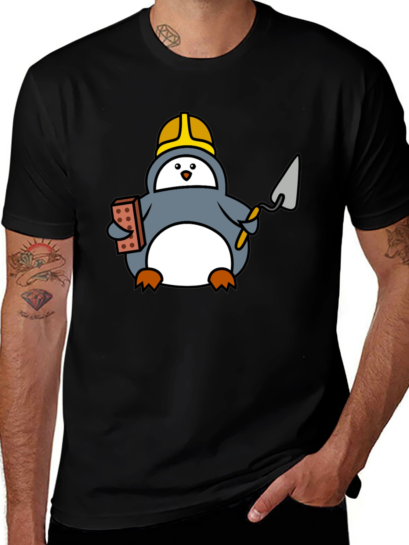Variant 28 of Penguin Builder T-Shirt