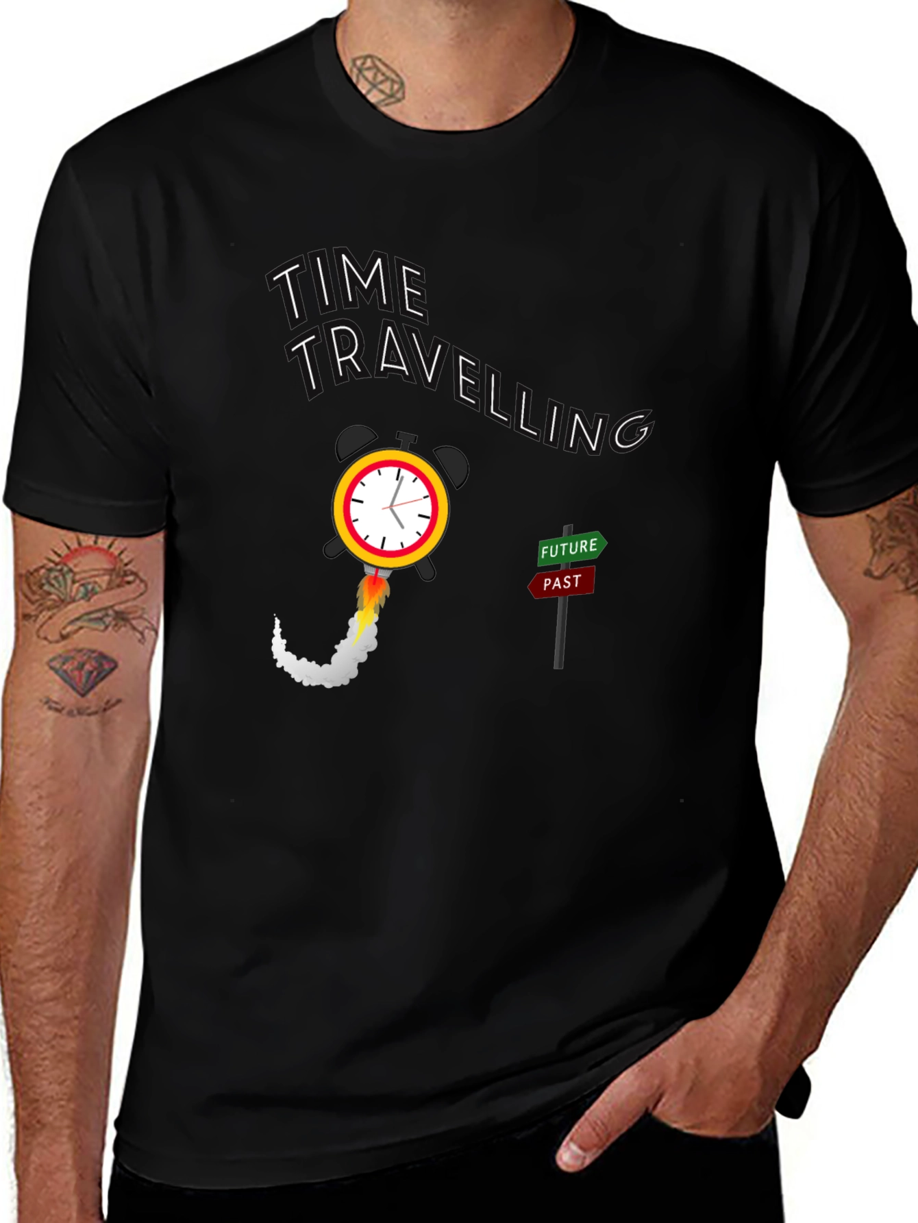 Variant 7 of Time Travelling T-Shirt
