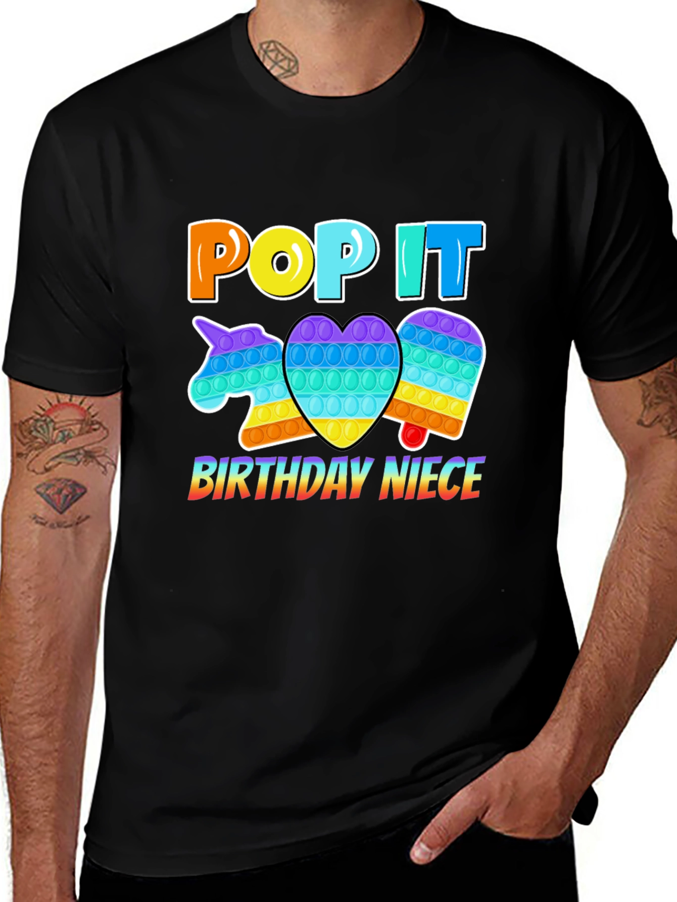 Pop It Birthday Niece T-Shirt