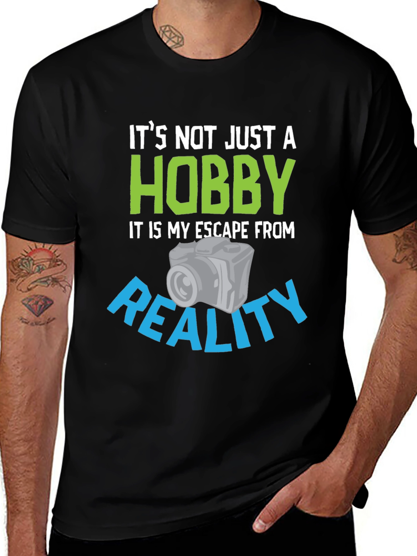 Variant 15 of Hobby Escape T-Shirt - Photography Passion